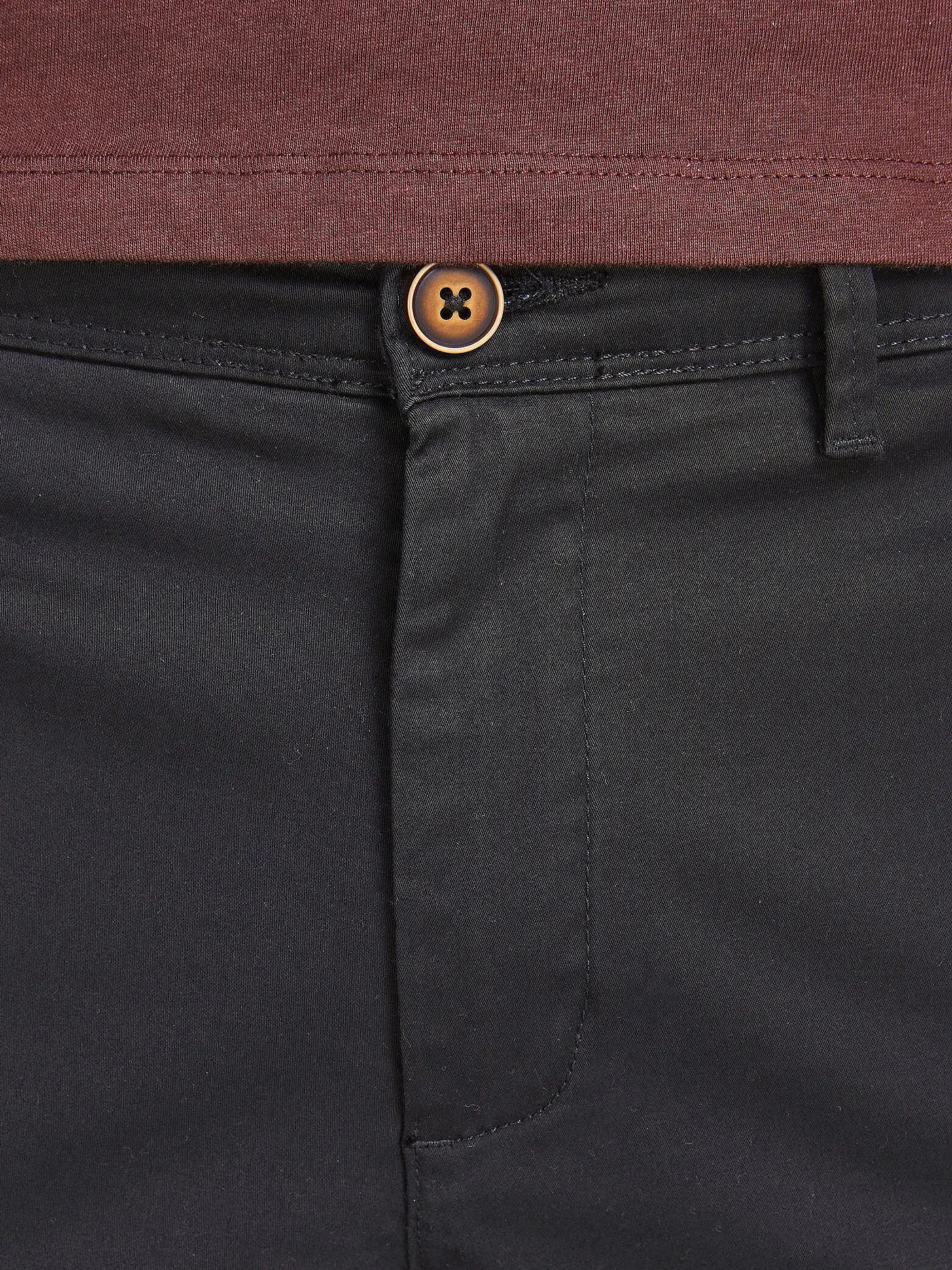 JACK & JONES | Chino Slim Fit JPSTMARCO  | schwarz