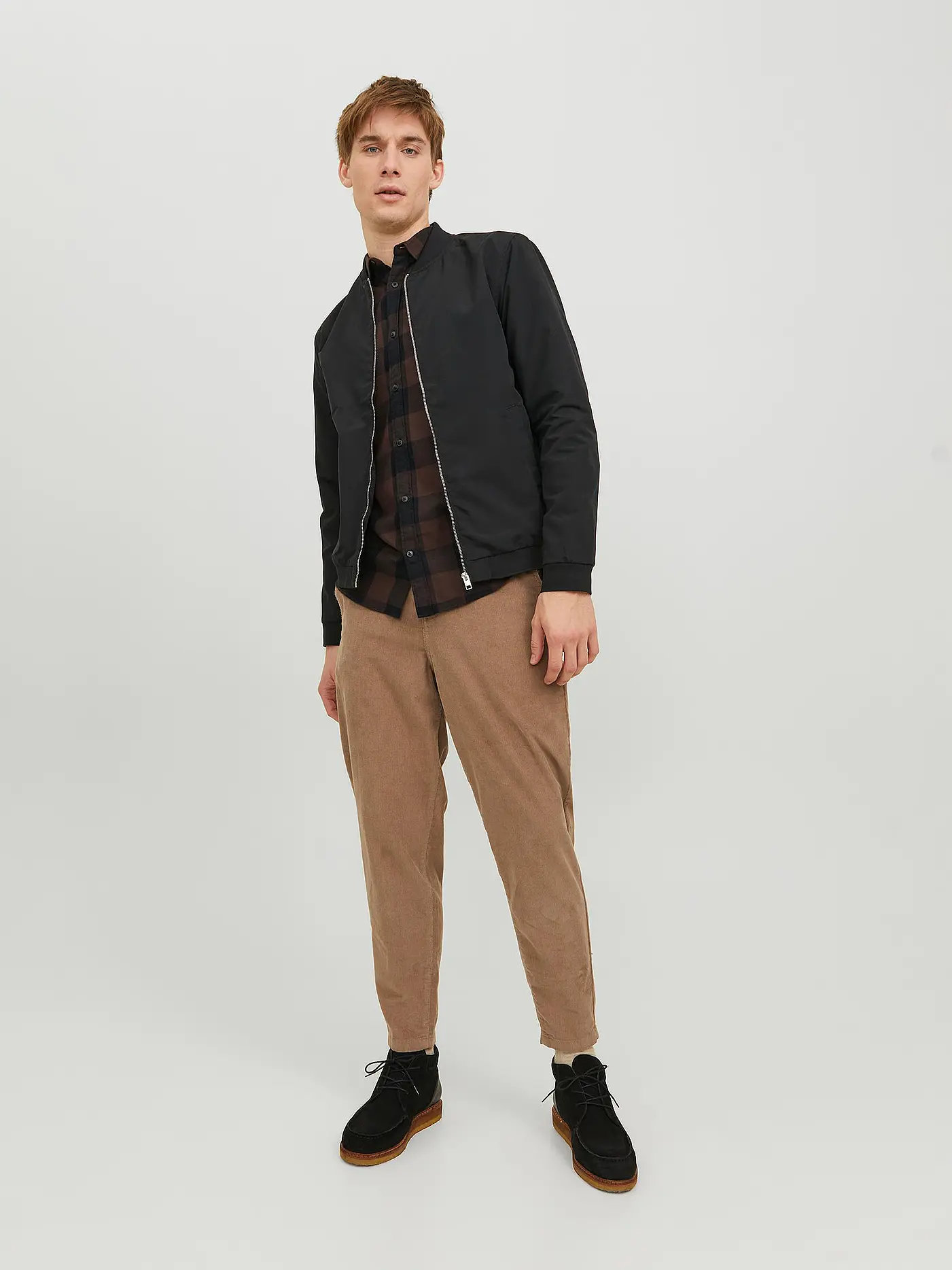 JACK & JONES | Cordhose JPSTKARL JJCORDUROY | beige
