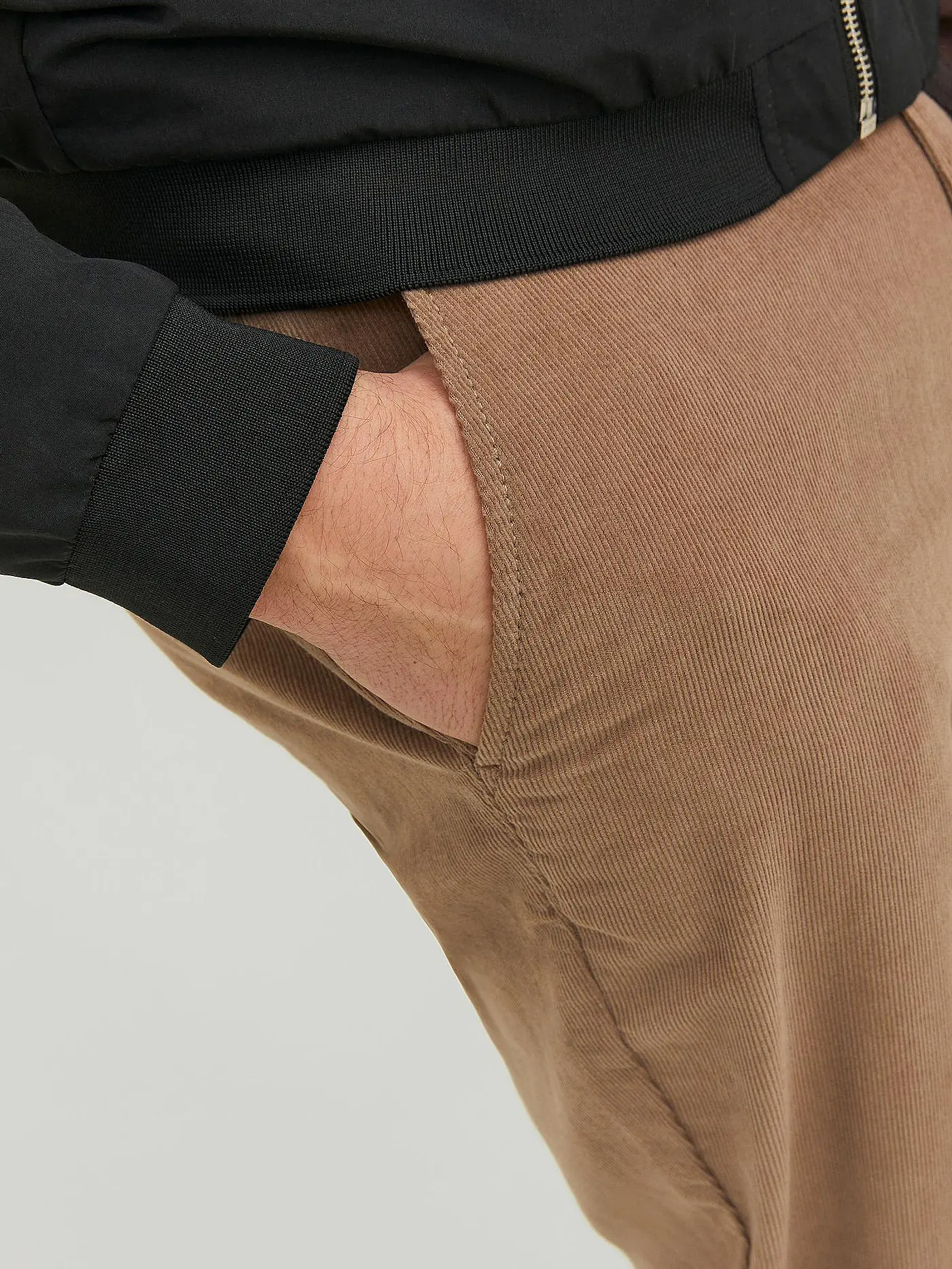 JACK & JONES | Cordhose JPSTKARL JJCORDUROY | beige