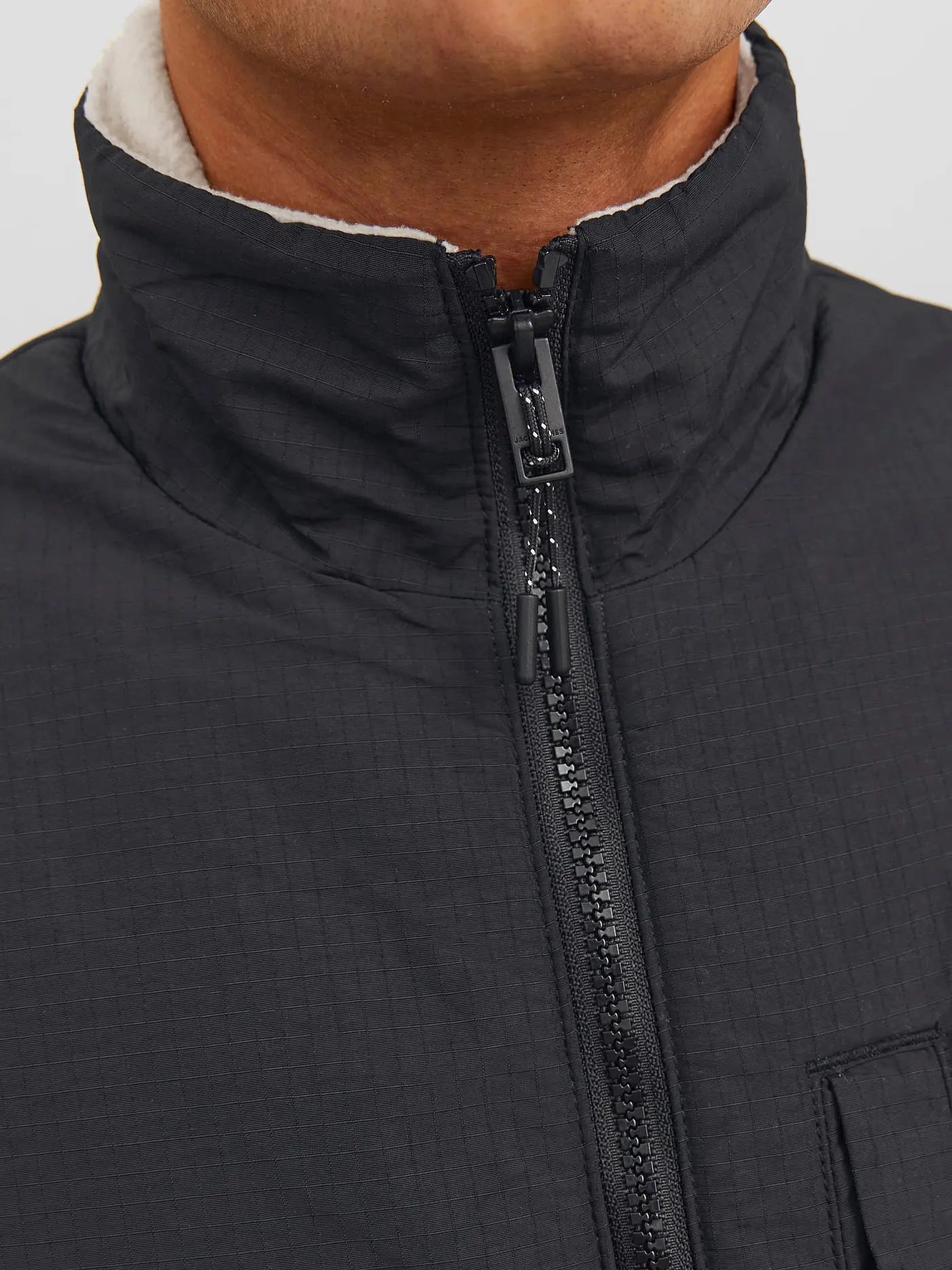 JACK & JONES | Fleecejacke JJMARVIN | beige