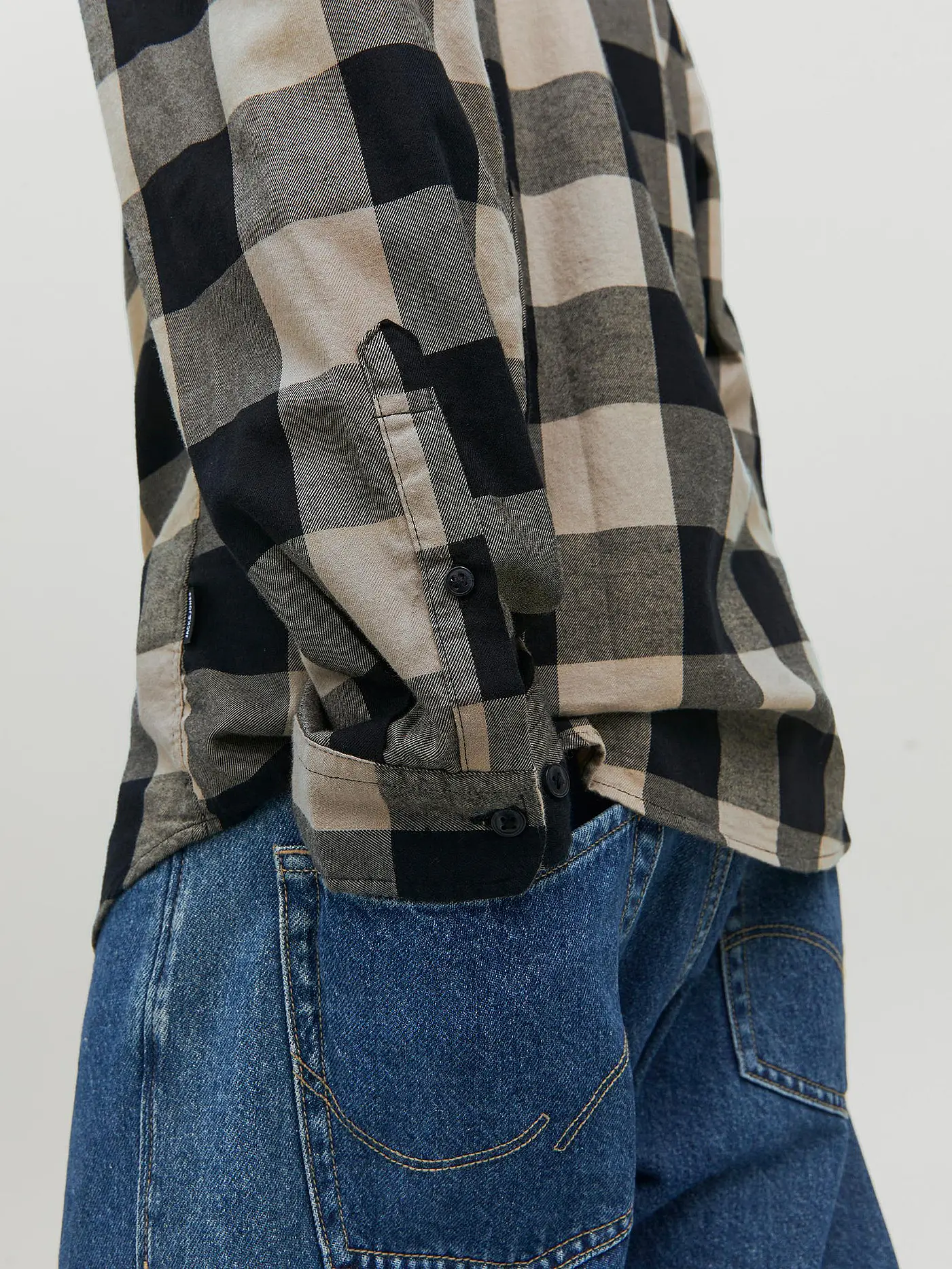 JACK & JONES | Hemd JJEGINGHAM | beige