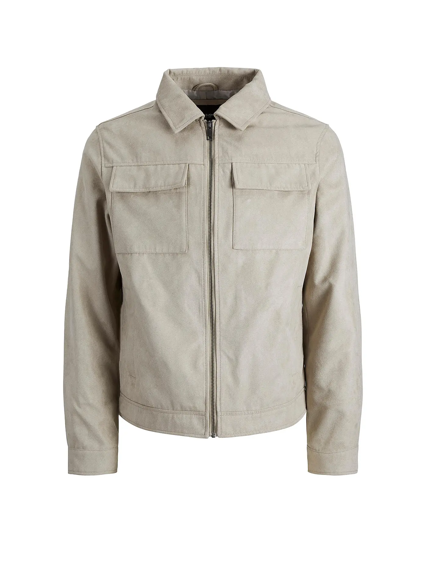 JACK & JONES | Jacke in Lederoptik JJEROCKY | beige