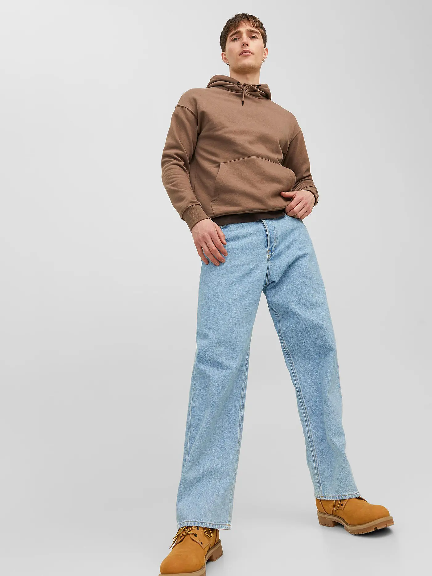 JACK & JONES | Jeans Baggy Fit JJIALEX JJORIGINAL 304 | hellblau