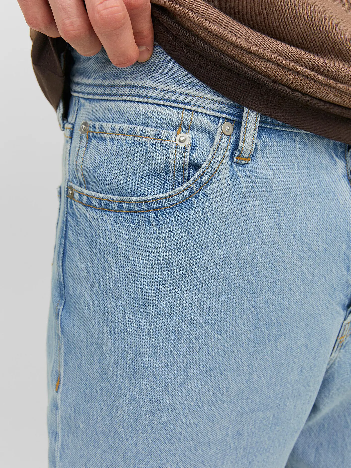 JACK & JONES | Jeans Baggy Fit JJIALEX JJORIGINAL 304 | hellblau