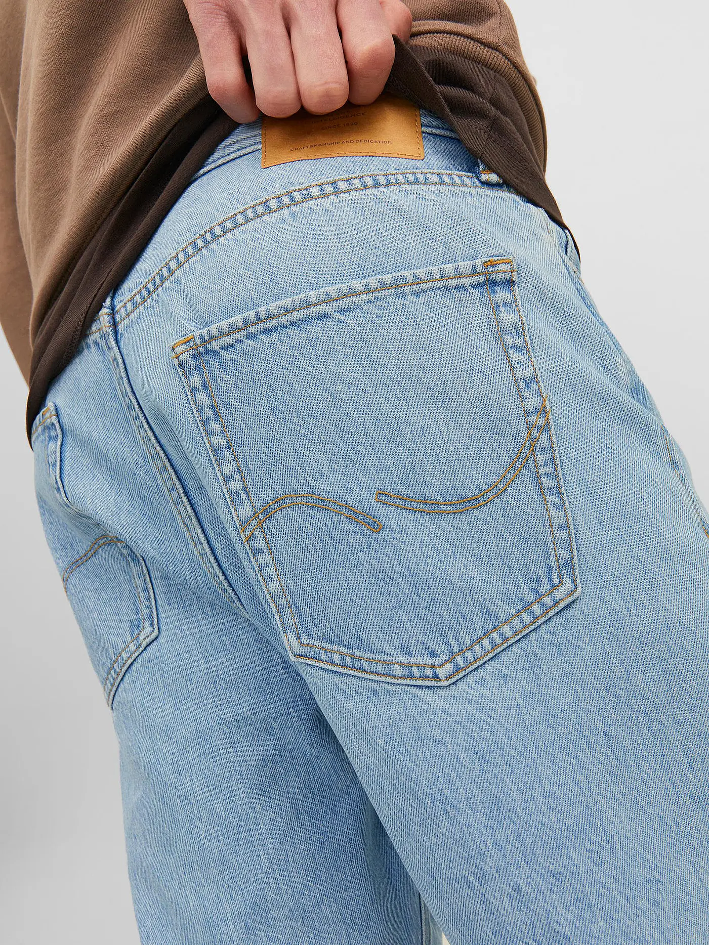 JACK & JONES | Jeans Baggy Fit JJIALEX JJORIGINAL 304 | hellblau