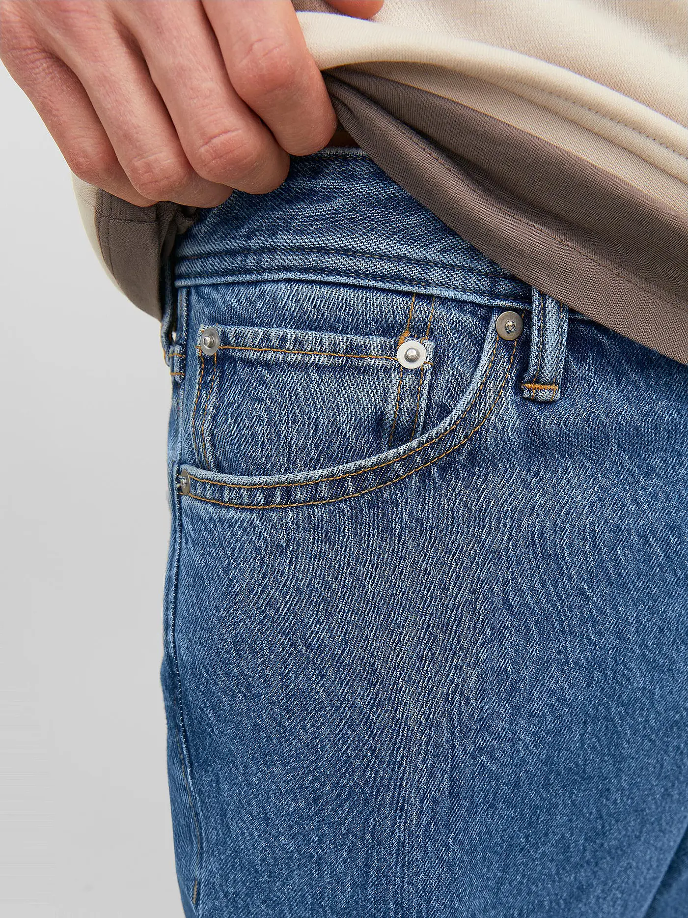 JACK & JONES | Jeans Baggy Fit JJIALEX JJORIGINAL | blau