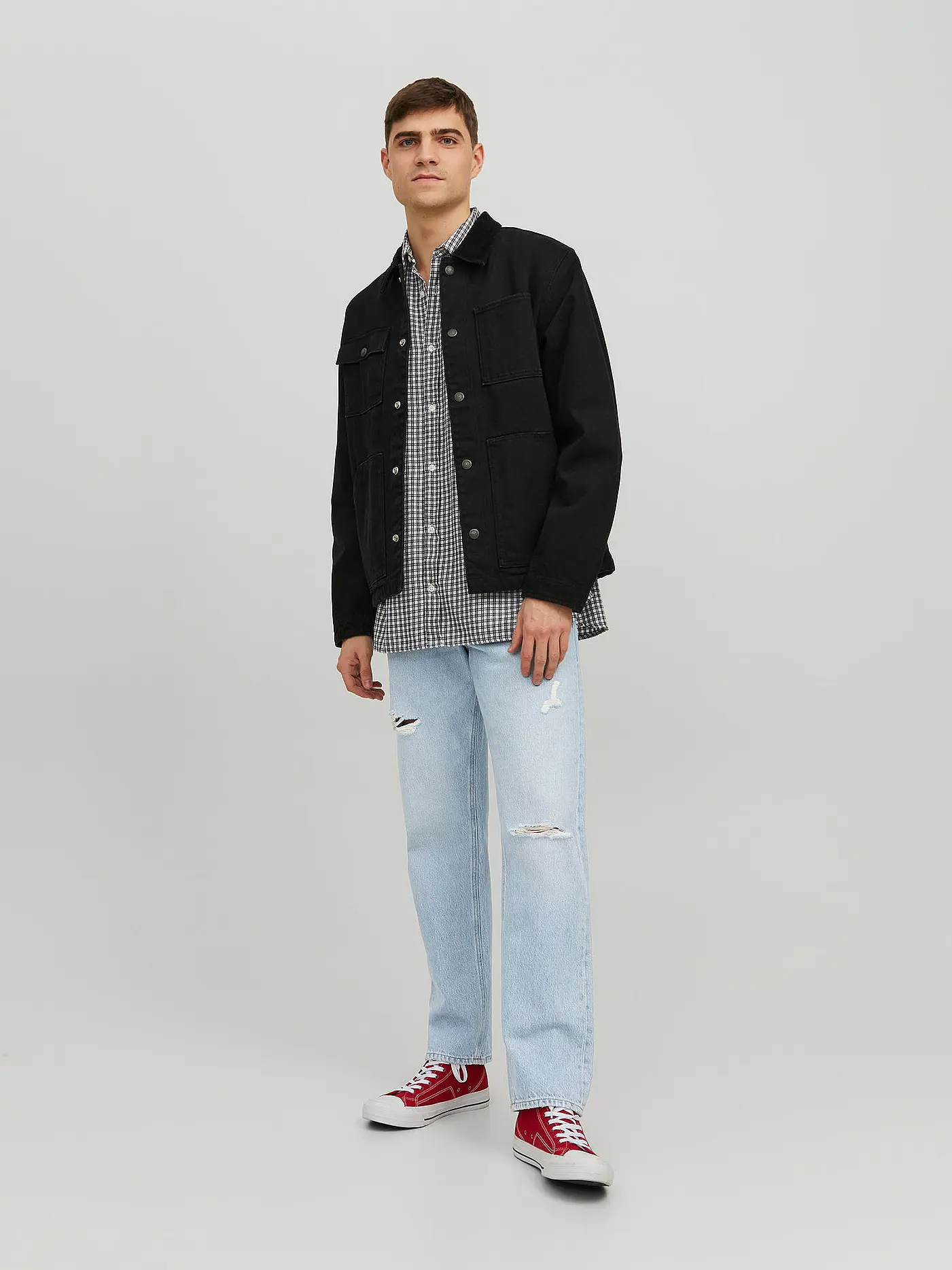 JACK & JONES | Jeans JJICHRIS JJORIGINAL | hellblau