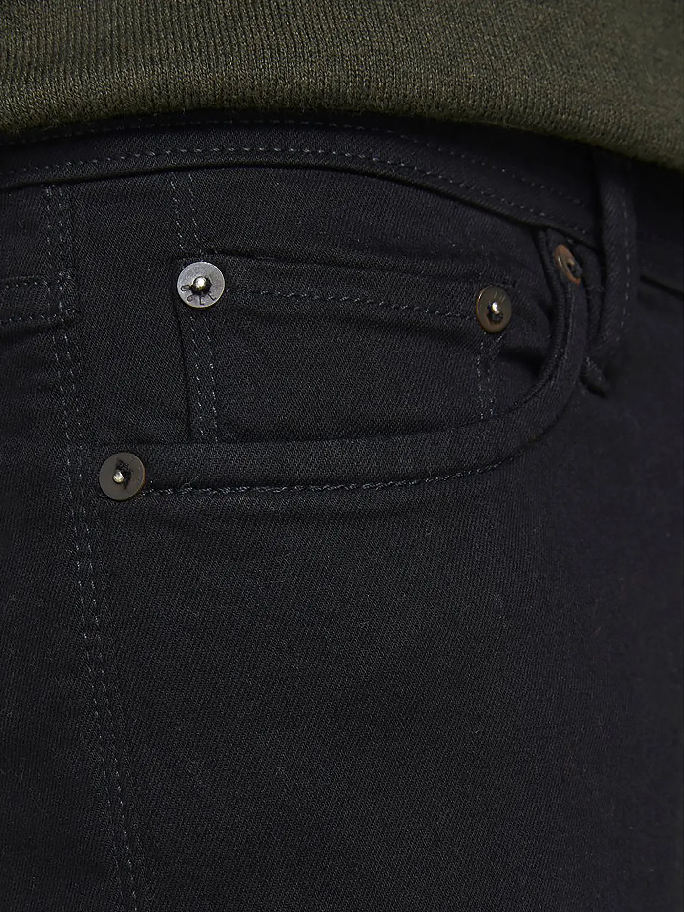 JACK & JONES | Jeans Slim Fit " GLENN FELIX AM 046 " | schwarz