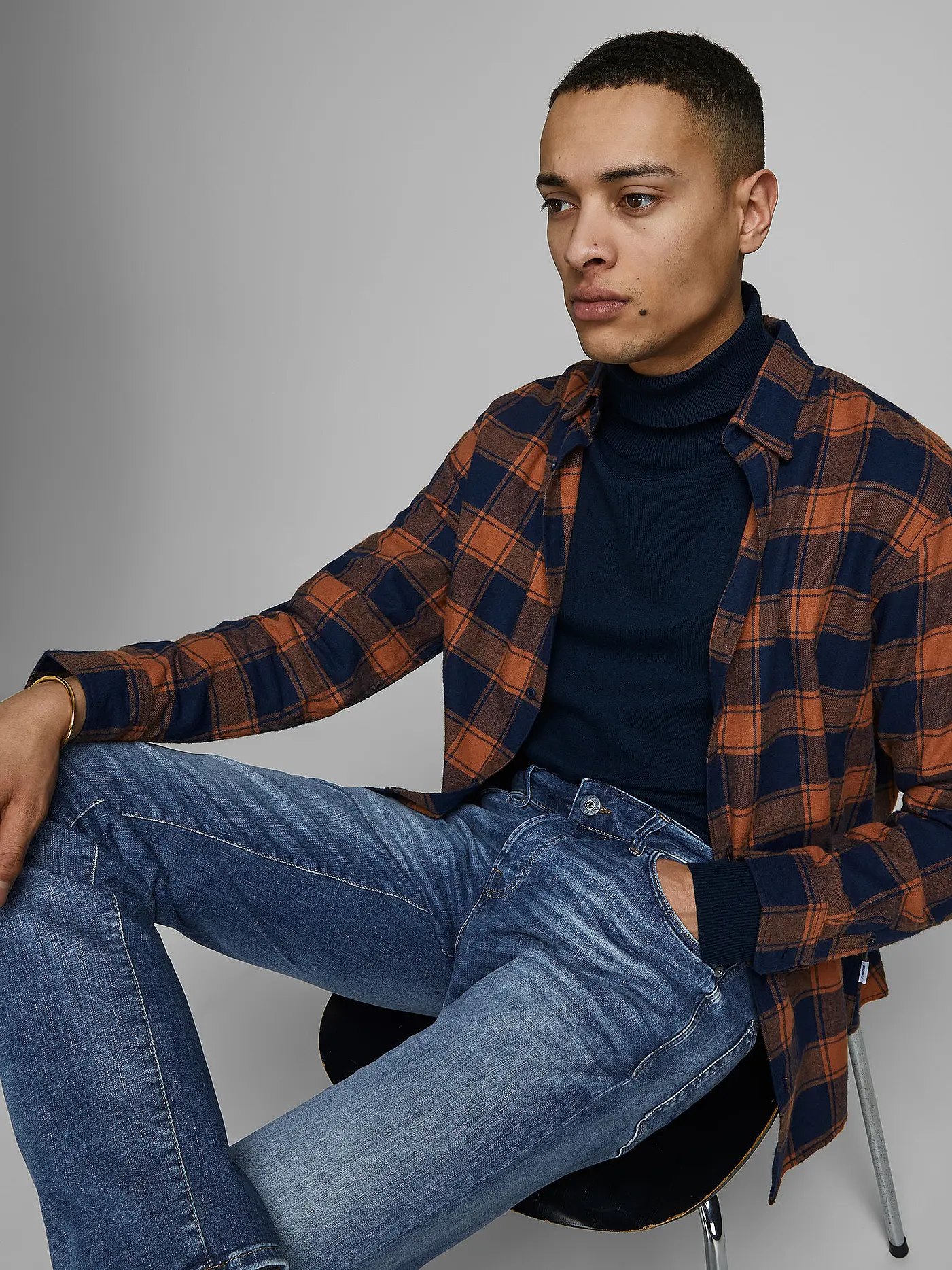 JACK & JONES | Jeans Slim Fit " JJIGLENN JJICON " | blau