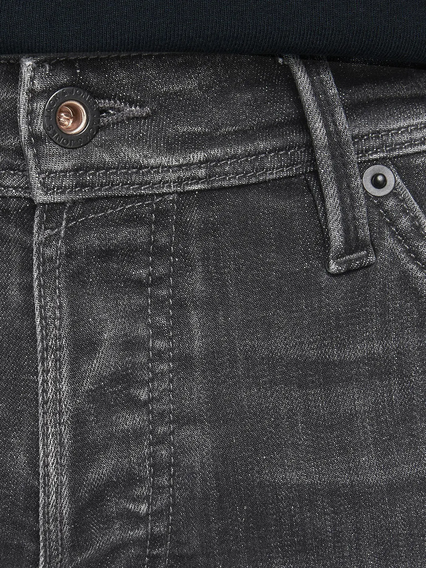 JACK & JONES | Jeans Slim Fit JJIGLENN  | schwarz