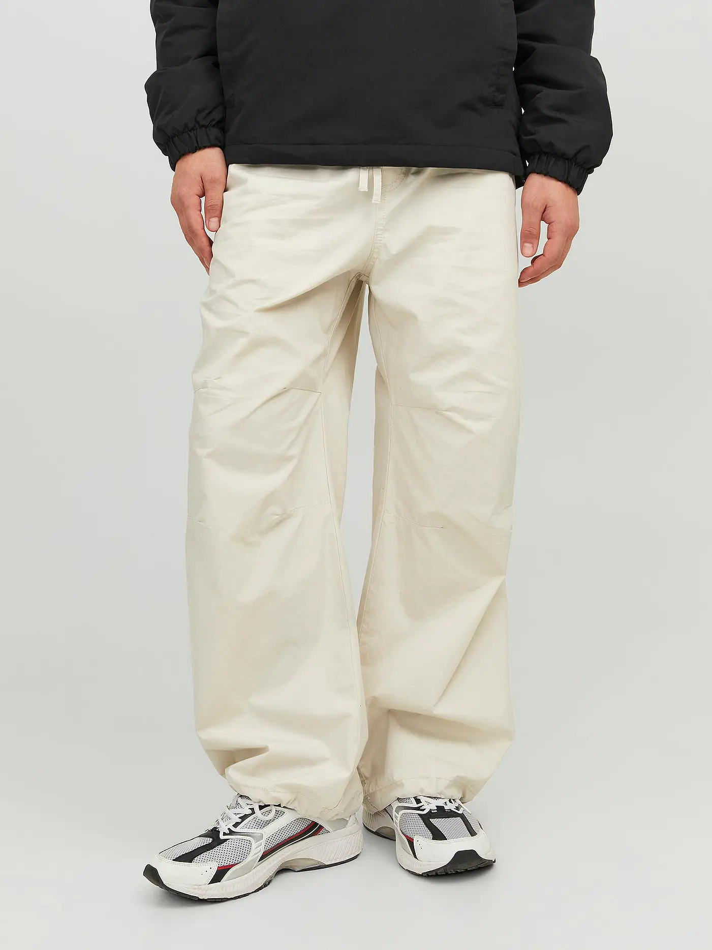 JACK & JONES | Jogginghose JPSTPARACHUTE JJPANT | beige