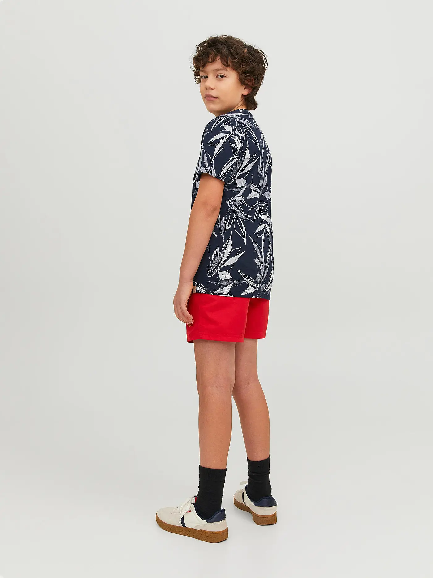 JACK & JONES | Jungen Badeshorts JPSTFIJI | rot