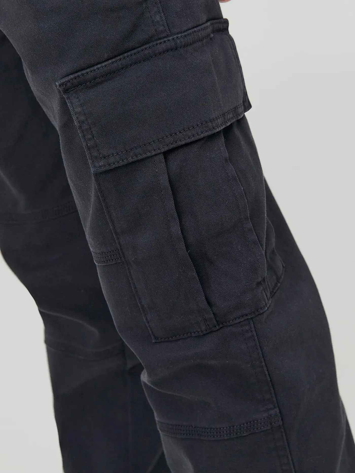 JACK & JONES | Jungen Cargohose JSPTKANE JJHARLOW | schwarz