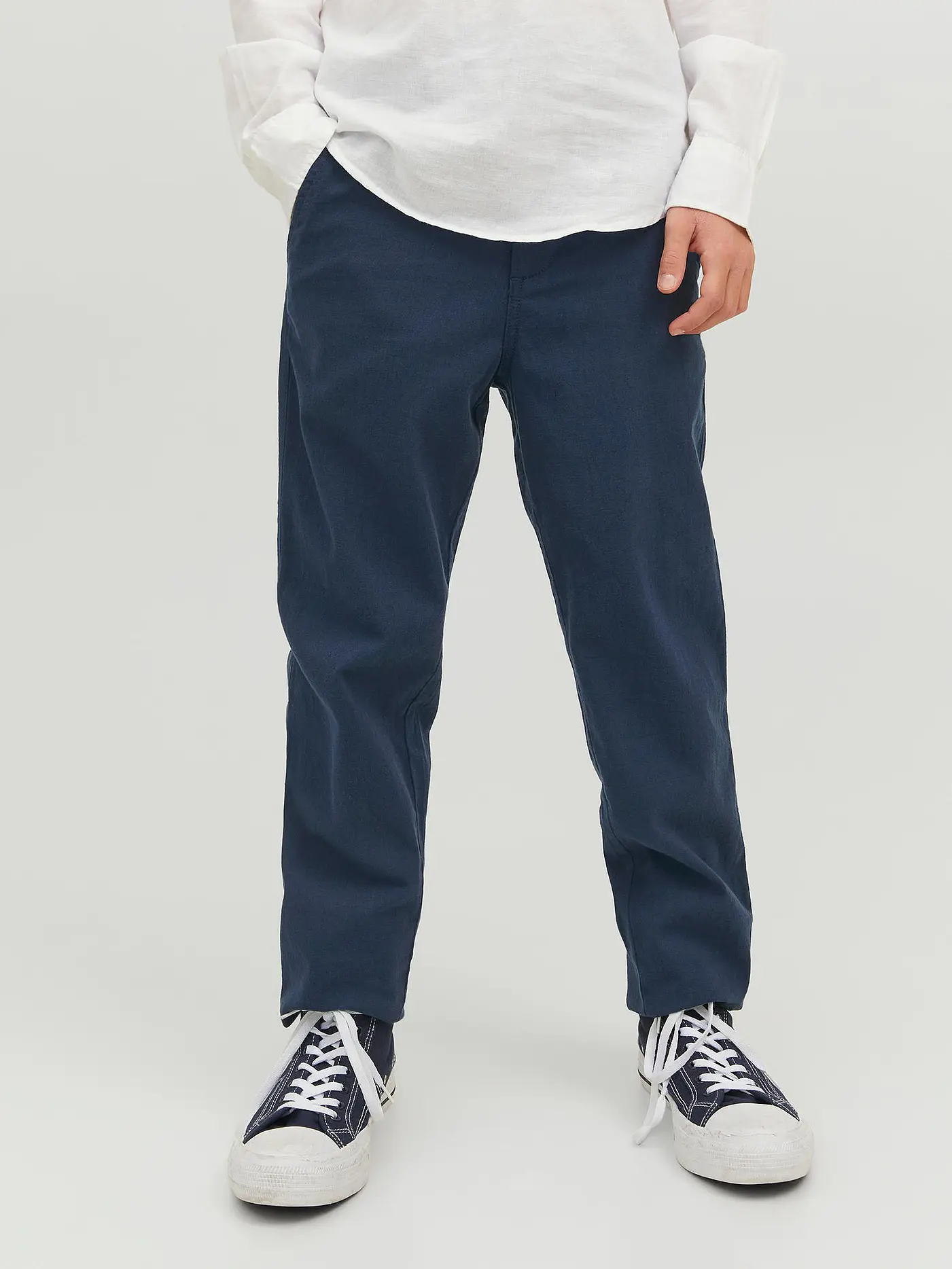 JACK & JONES | Jungen Chino JPSTOLLIE  | dunkelblau