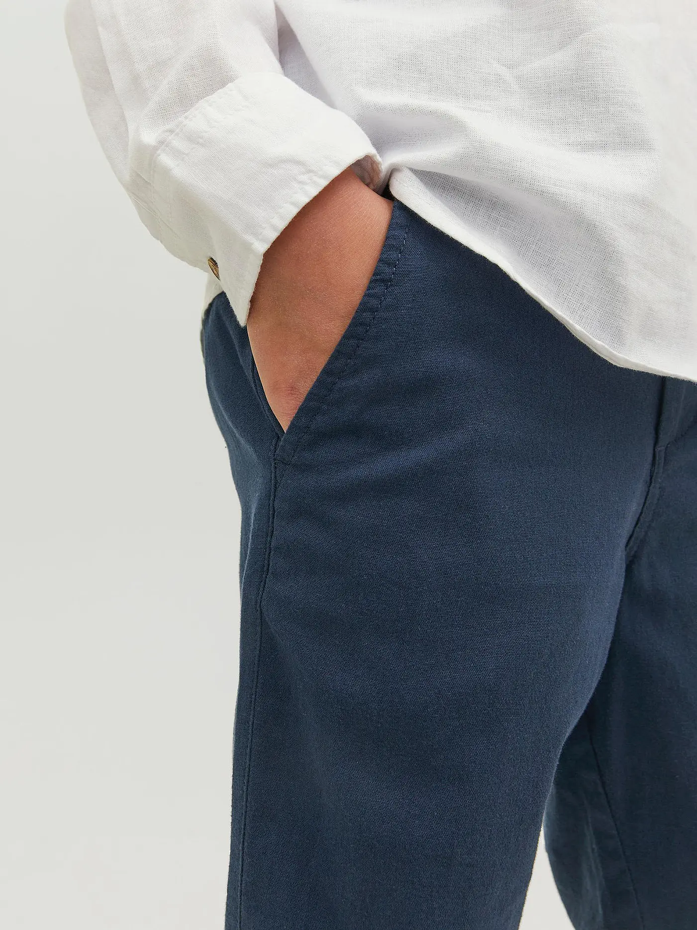 JACK & JONES | Jungen Chino JPSTOLLIE  | dunkelblau