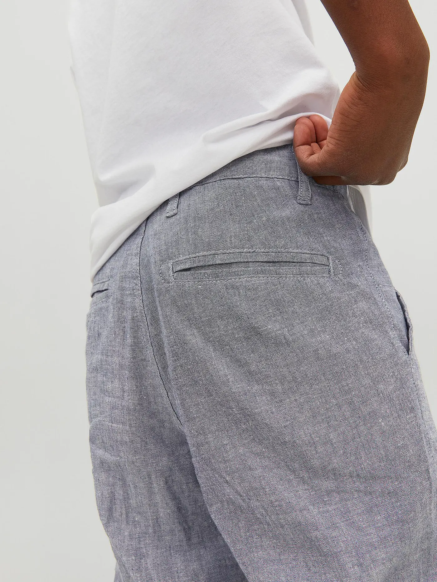JACK & JONES | Jungen Chino JPSTOLLIE  | hellblau