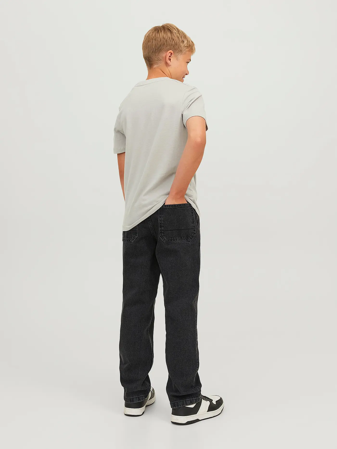 JACK & JONES | Jungen Jeans JJICHRIS JJICARPENTER | schwarz
