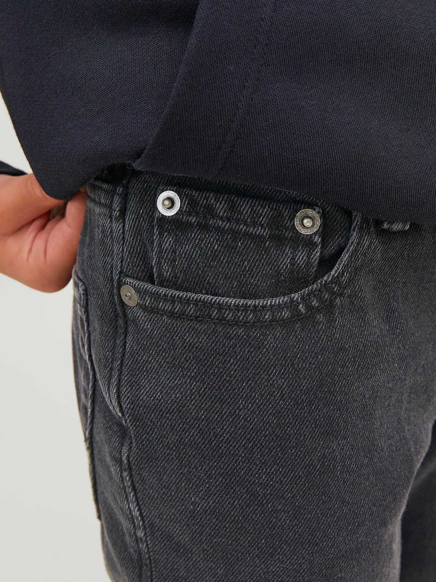 JACK & JONES | Jungen Jeans Regular Fit JJICLARK JJORIGINAL | schwarz