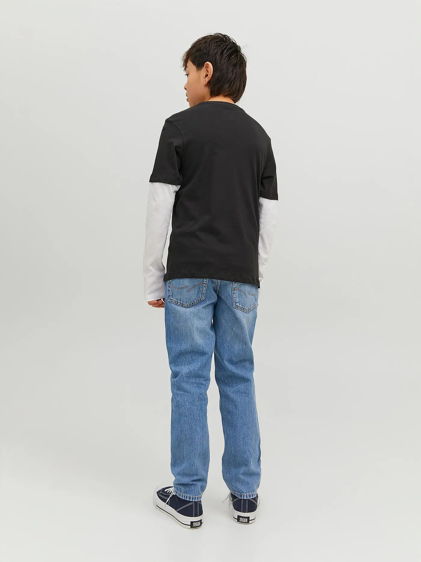 JACK & JONES | Jungen Jeans Regular Fit JJICLARK | blau