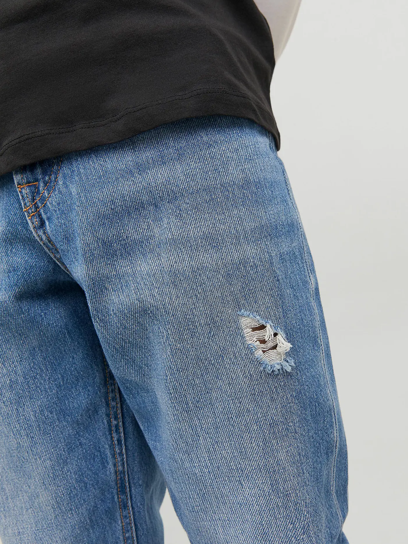 JACK & JONES | Jungen Jeans Regular Fit JJICLARK | blau