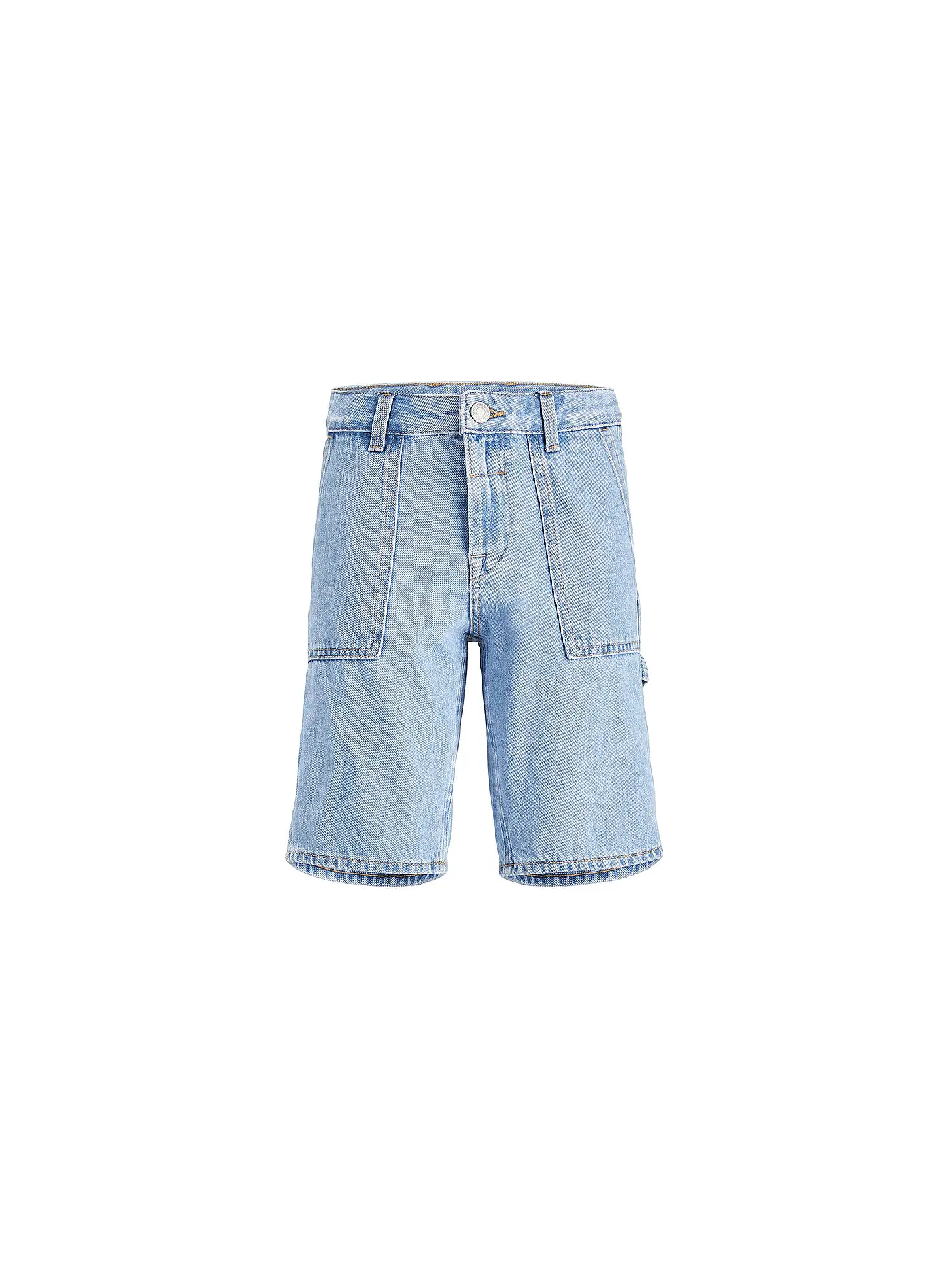 JACK & JONES | Jungen Jeans Shorts  JJITONY JJIUTILITY | blau