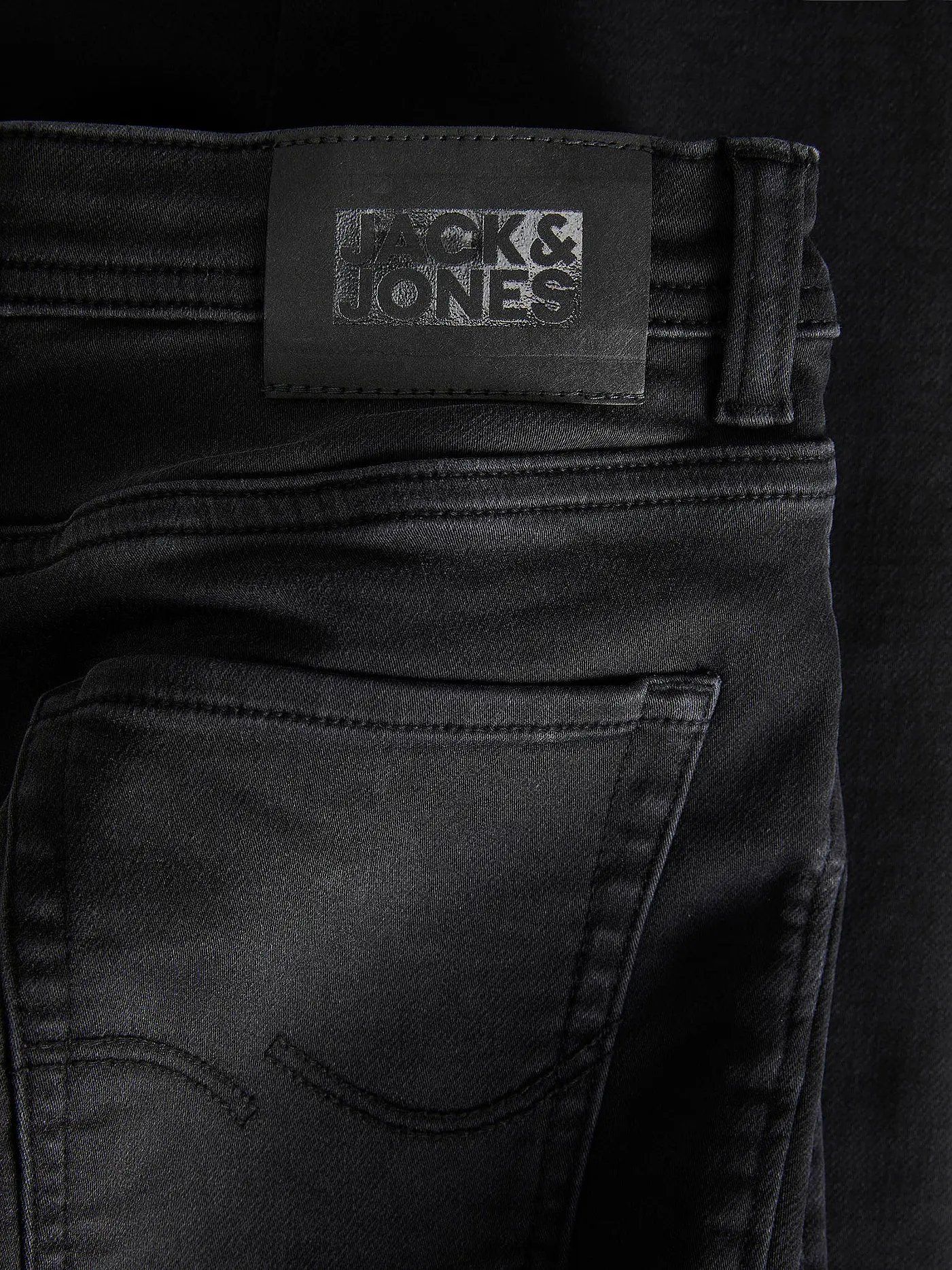 JACK & JONES | Jungen Jeans Slim Fit JJIGLENN JJORIGINAL | schwarz