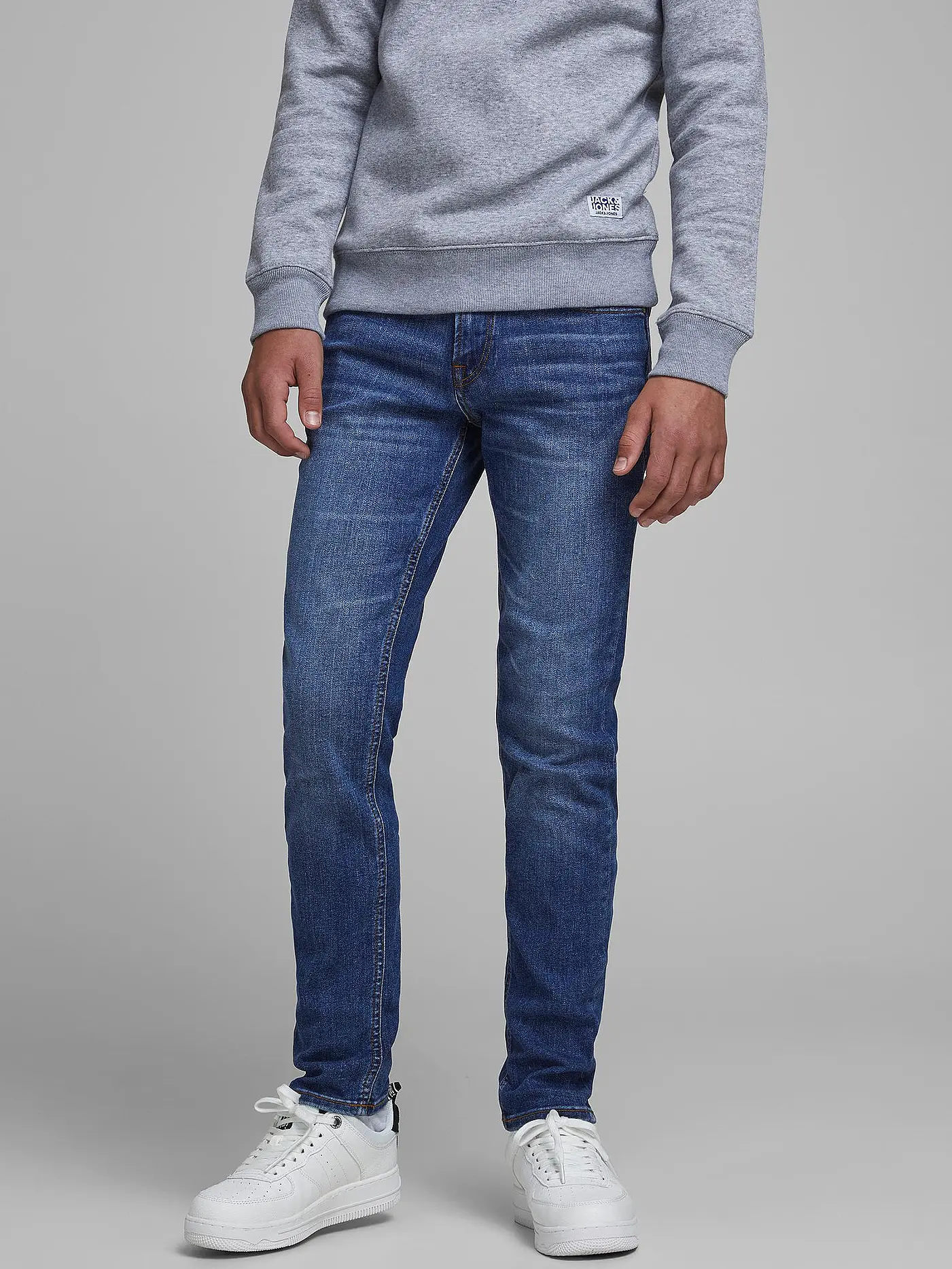JACK & JONES | Jungen Jeans Slim FIt JJIGLENN JJORIGINAL | blau