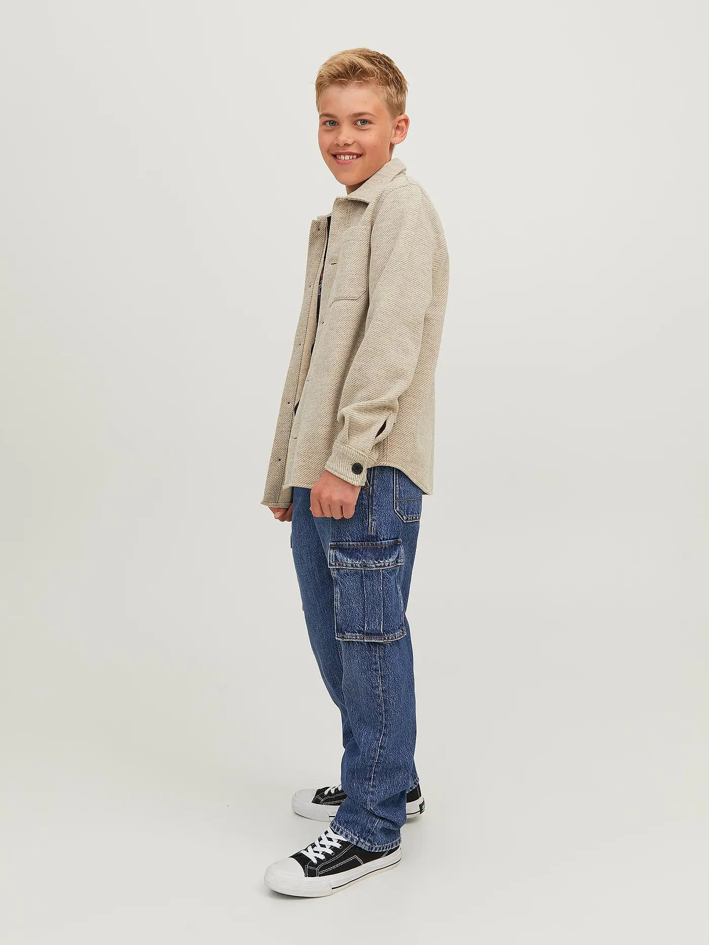 JACK & JONES | Jungen Jeans Straight Fit JJICHRIS | blau