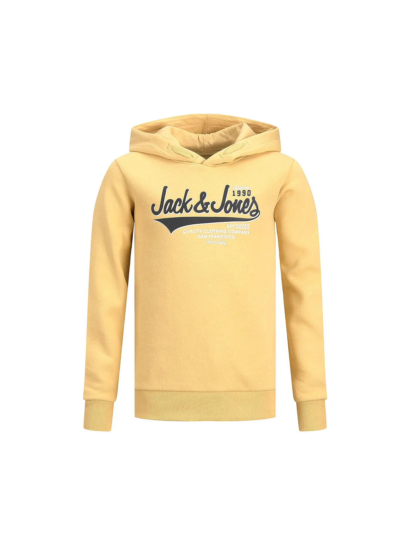 JACK & JONES | Jungen Kapuzensweater - Hoodie JJELOGO | gelb