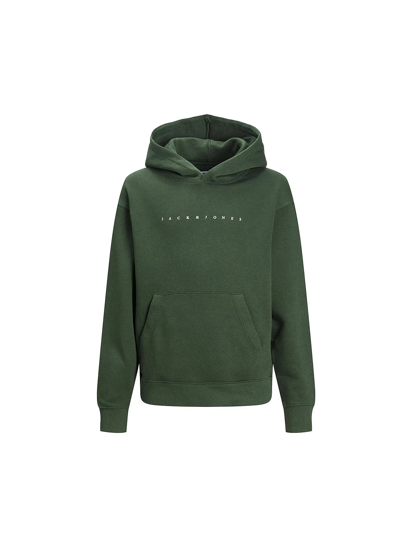 JACK & JONES | Jungen Kapuzensweater - Hoodie JJESTAR JJ | dunkelgrün