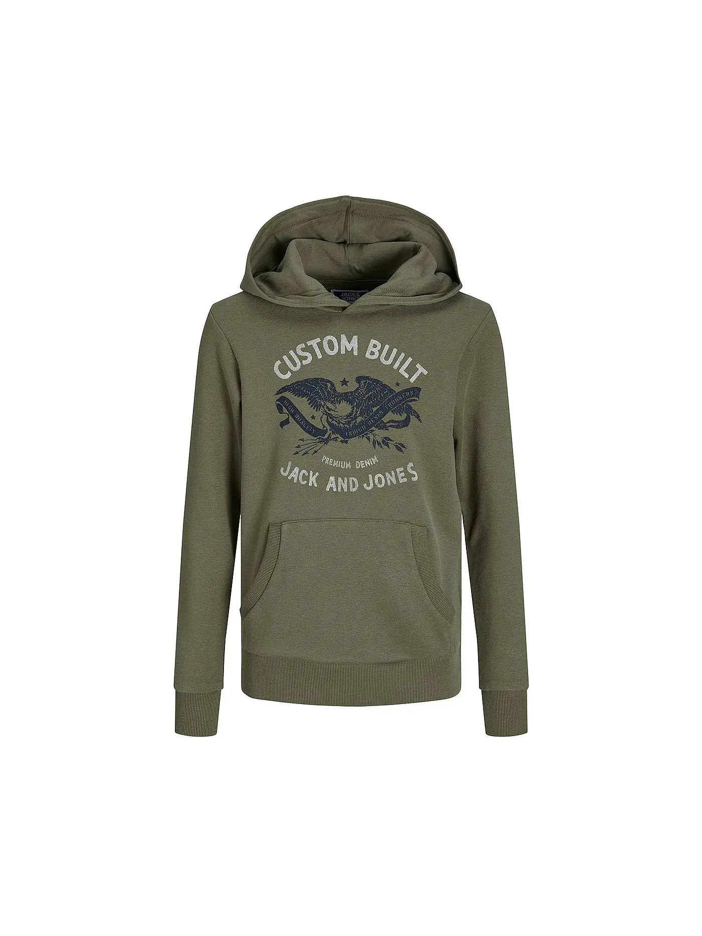 JACK & JONES | Jungen Kapuzensweater - Hoodie JJFONNE | olive