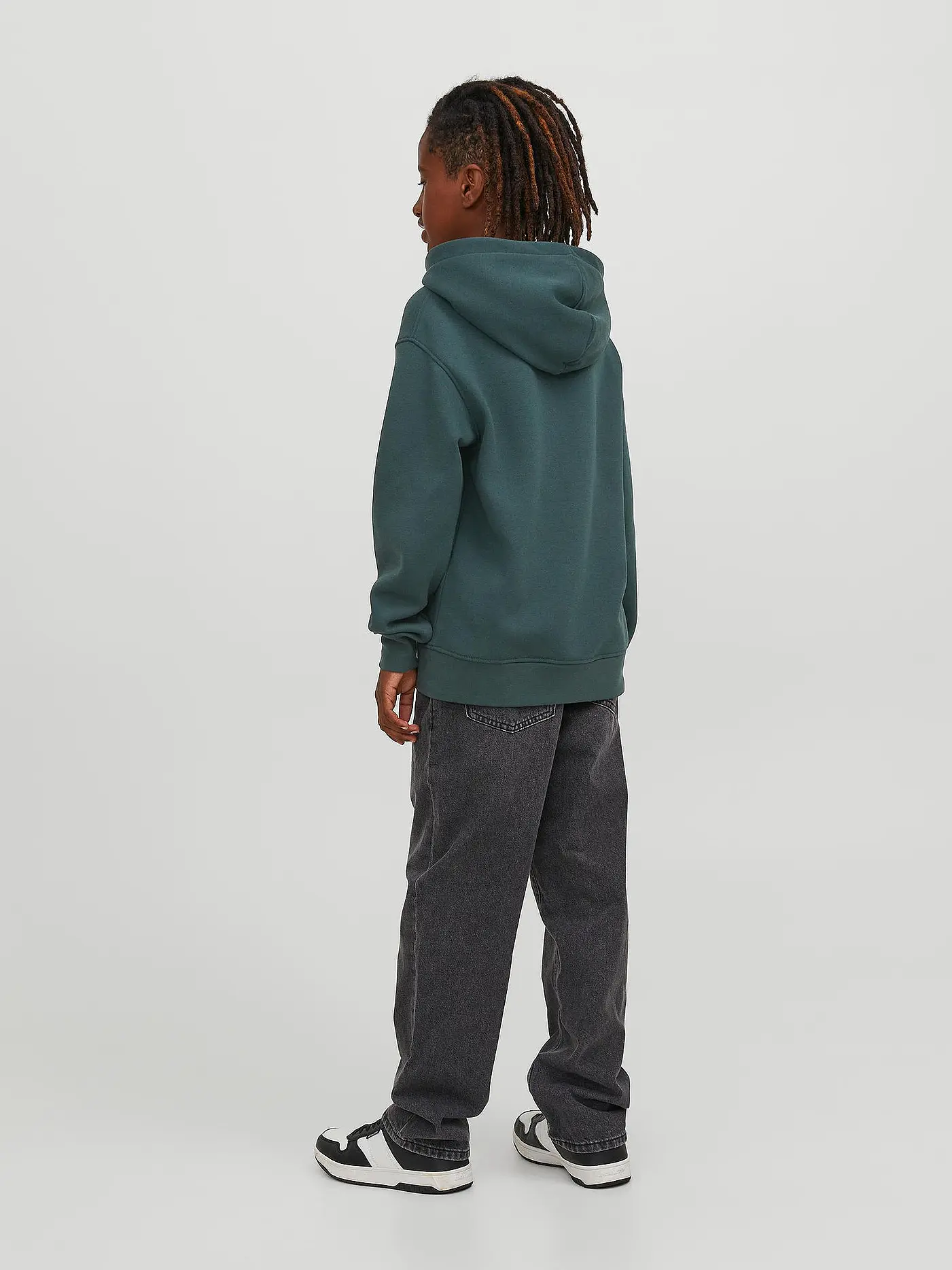 JACK & JONES | Jungen Kapuzensweater - Hoodie JORVESTERBRO | dunkelgrün