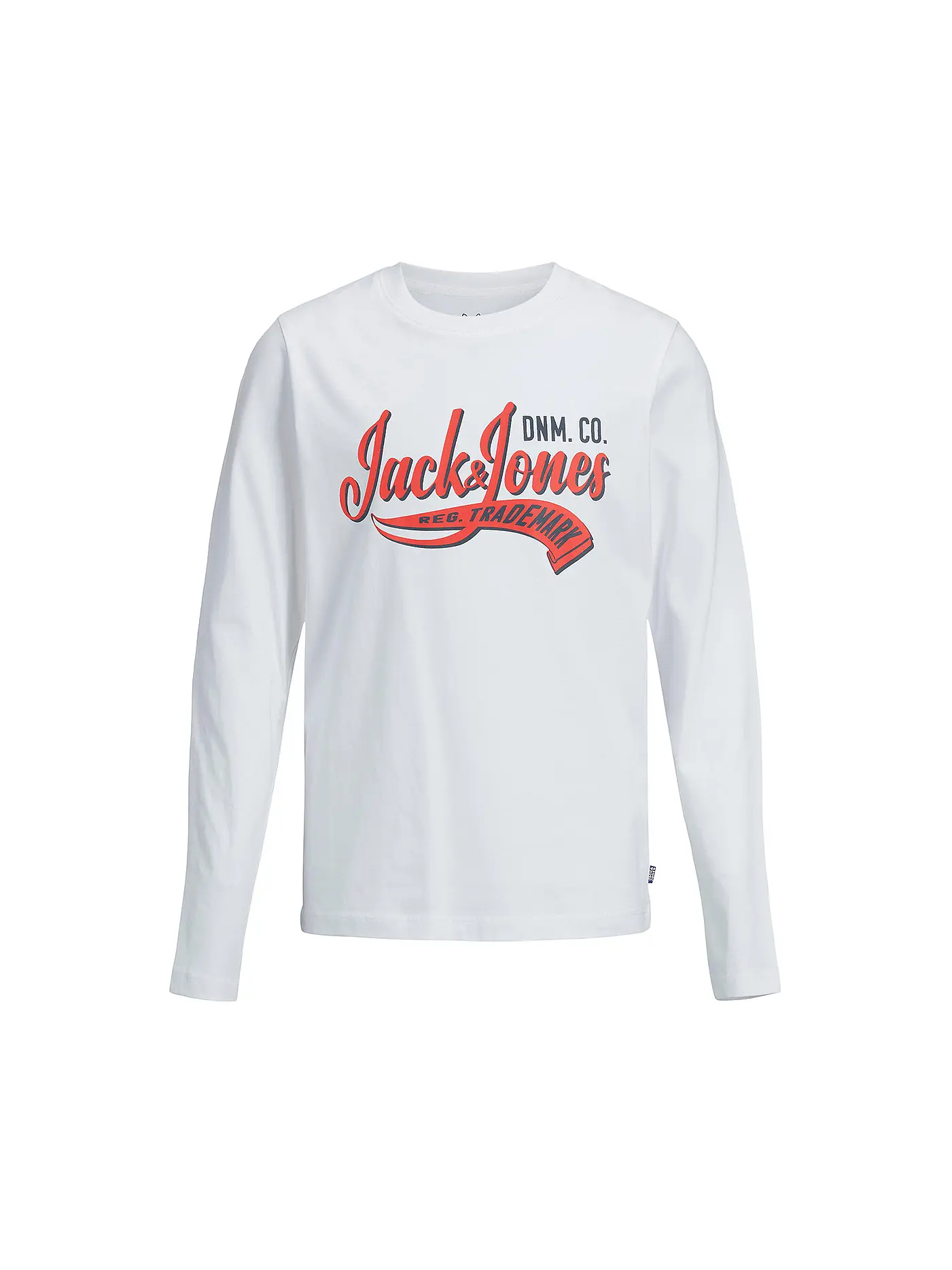 JACK & JONES | Jungen Langarmshirt JJELOGO | weiss