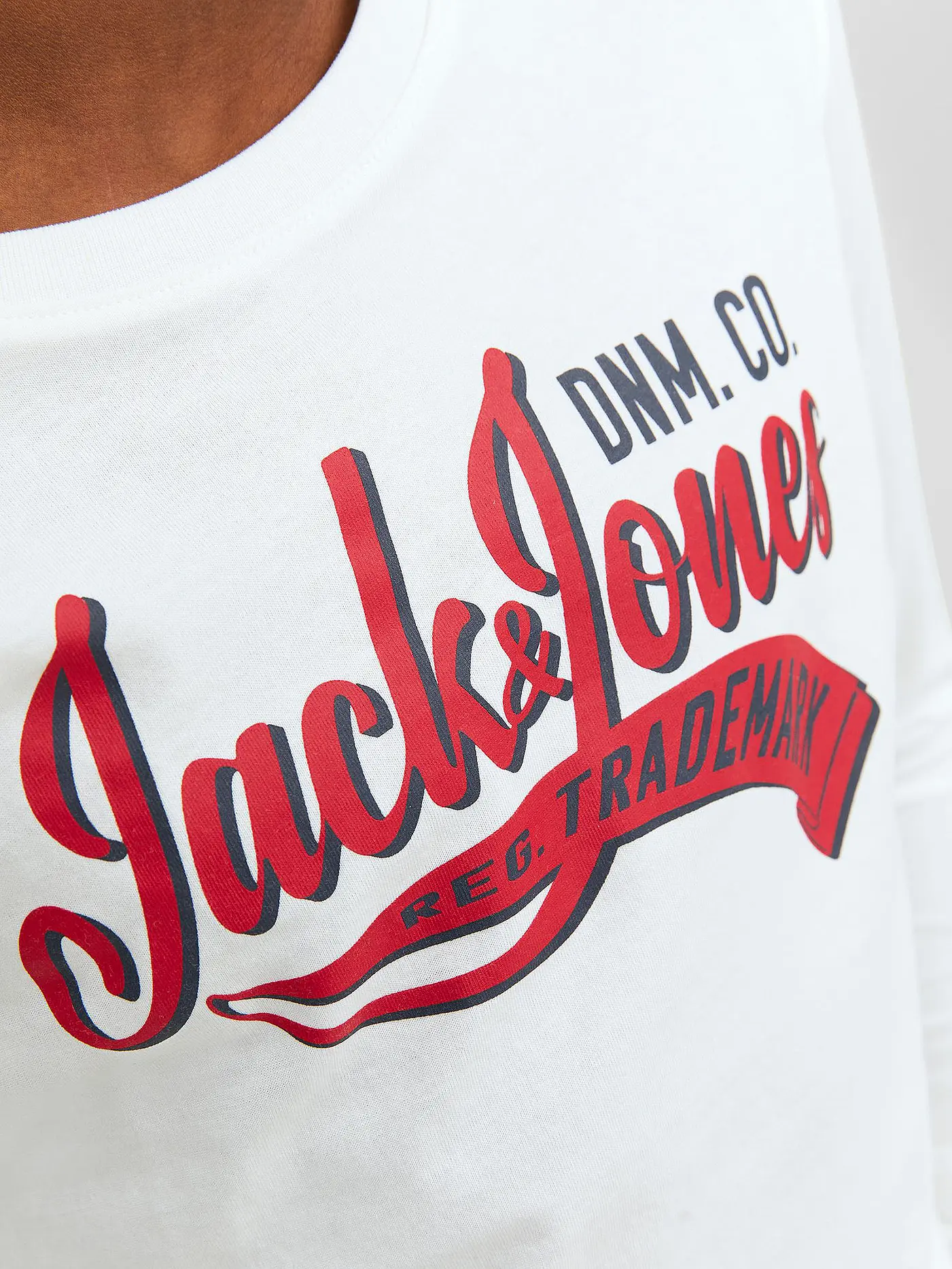 JACK & JONES | Jungen Langarmshirt JJELOGO | weiss