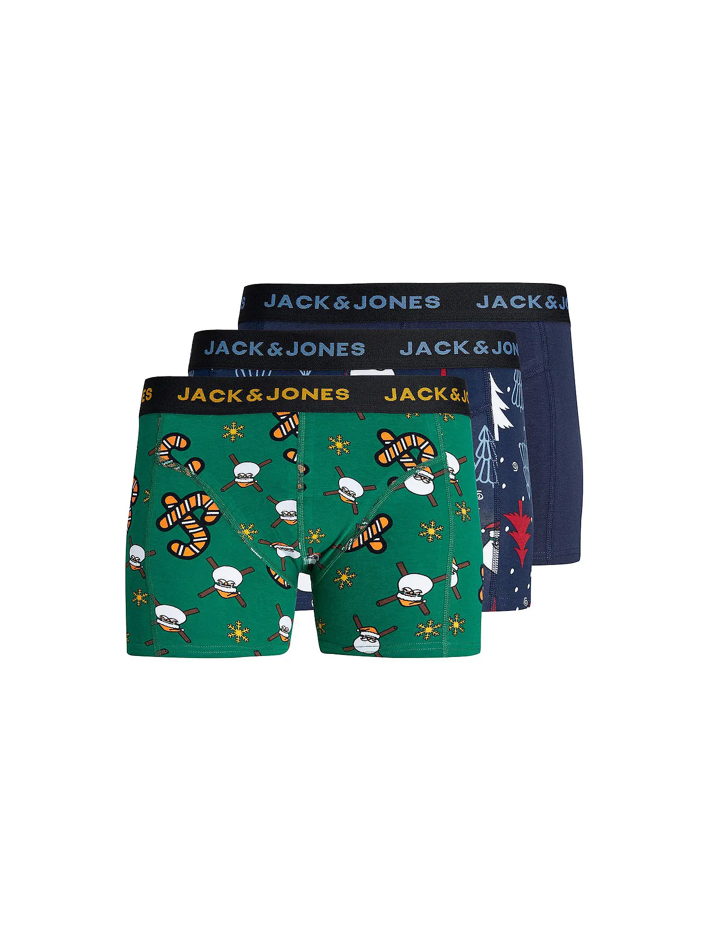 JACK & JONES | Jungen Pants 3er Pkg JACSWEET navy blazer/navy blazer - anventurin | dunkelblau