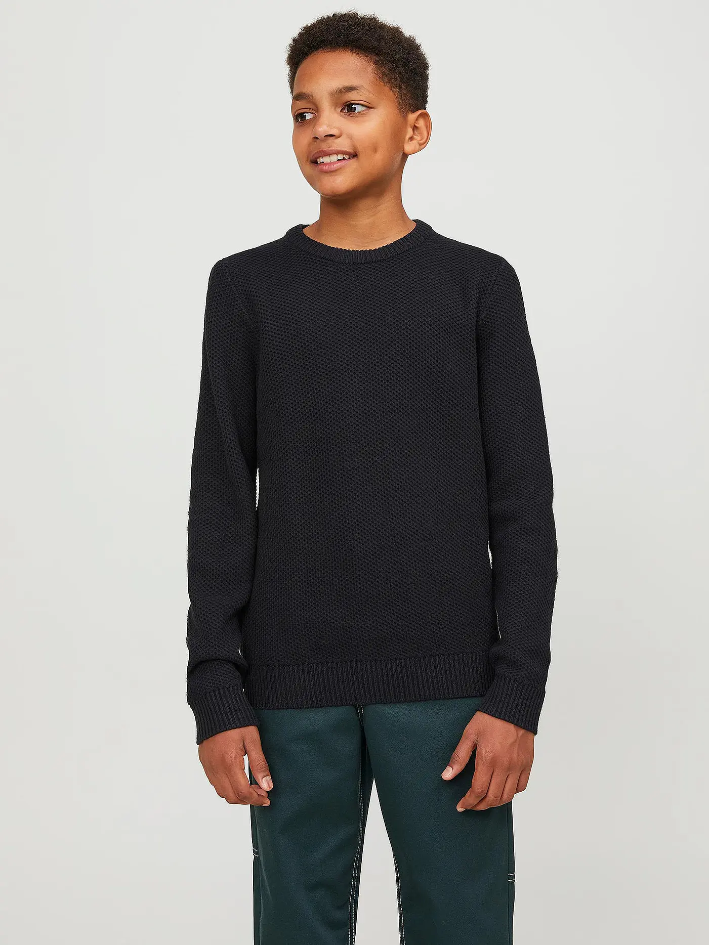 JACK & JONES | Jungen Pullover JORBRODY | schwarz
