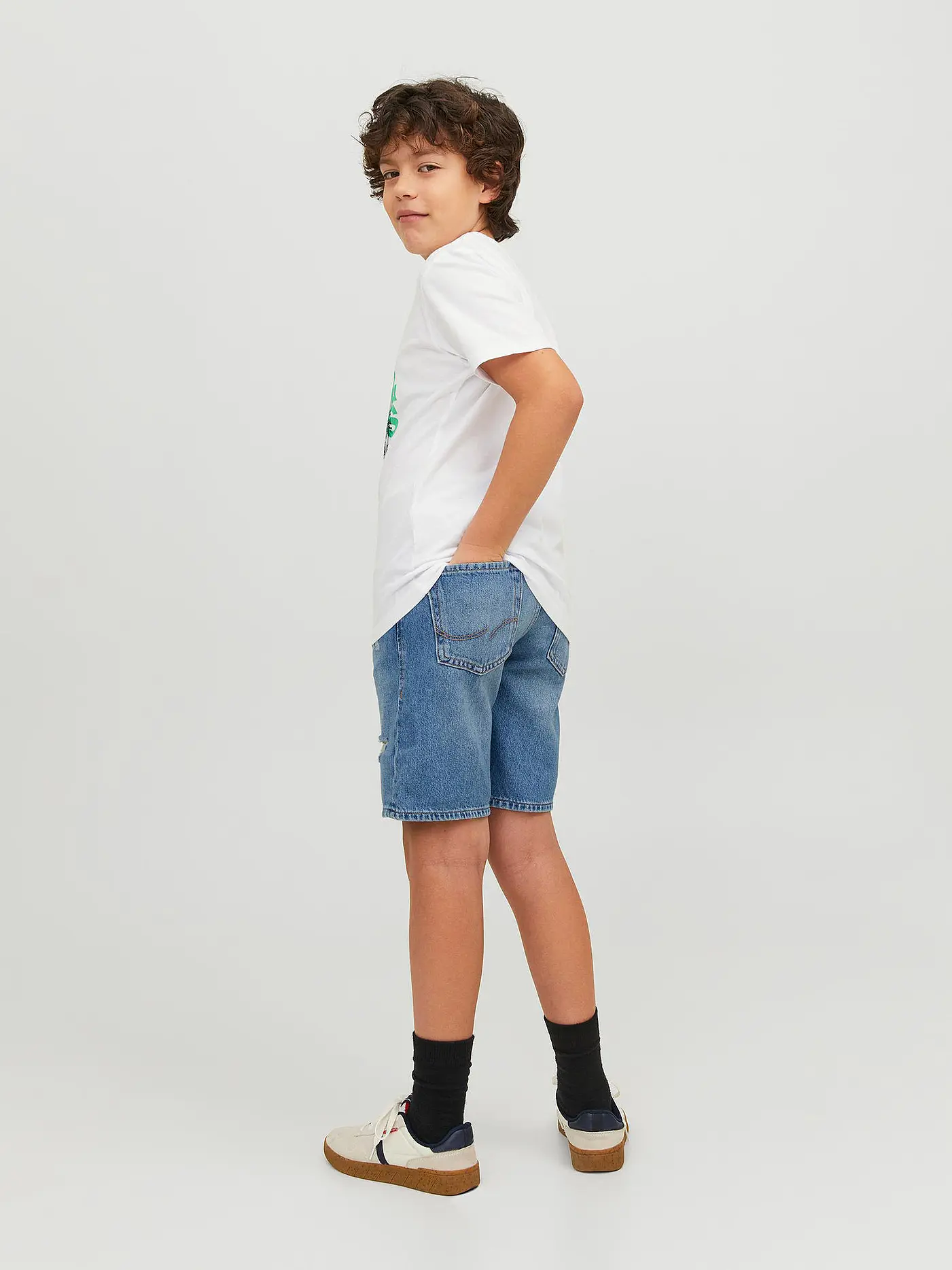 JACK & JONES | Jungen Shorts JJICHRIS  | blau