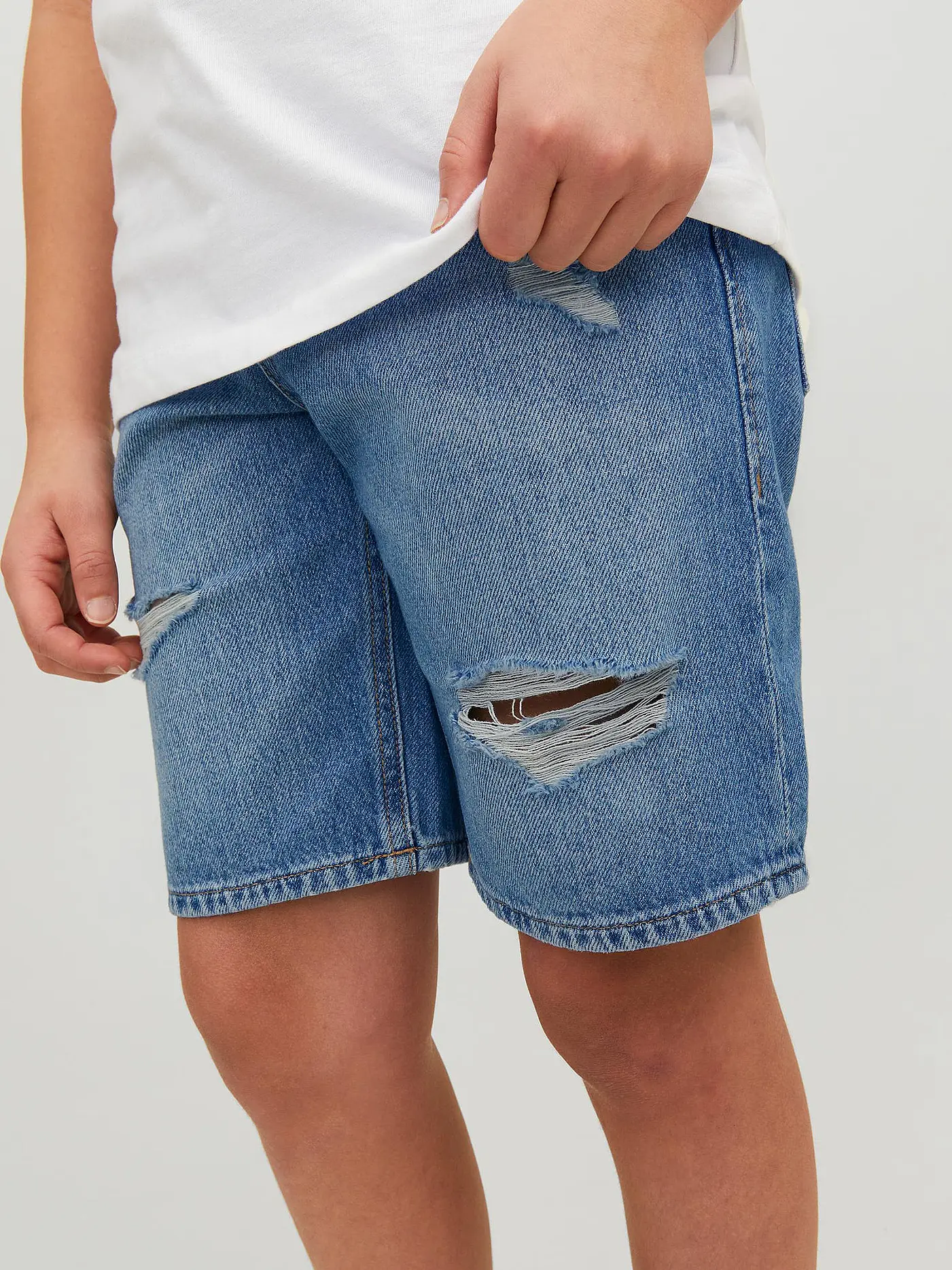 JACK & JONES | Jungen Shorts JJICHRIS  | blau