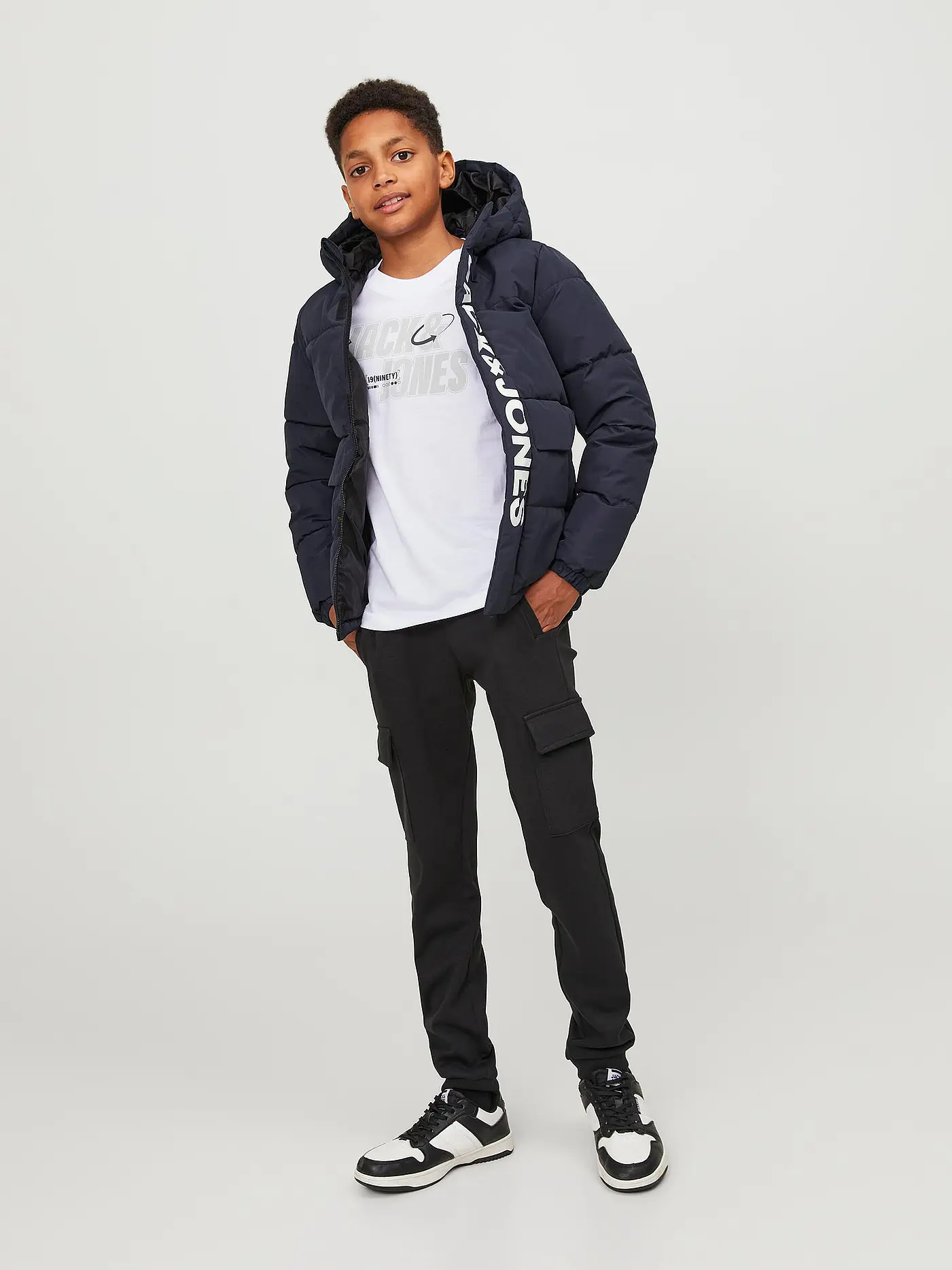 JACK & JONES | Jungen Steppjacke  JCOSPEED  | dunkelblau