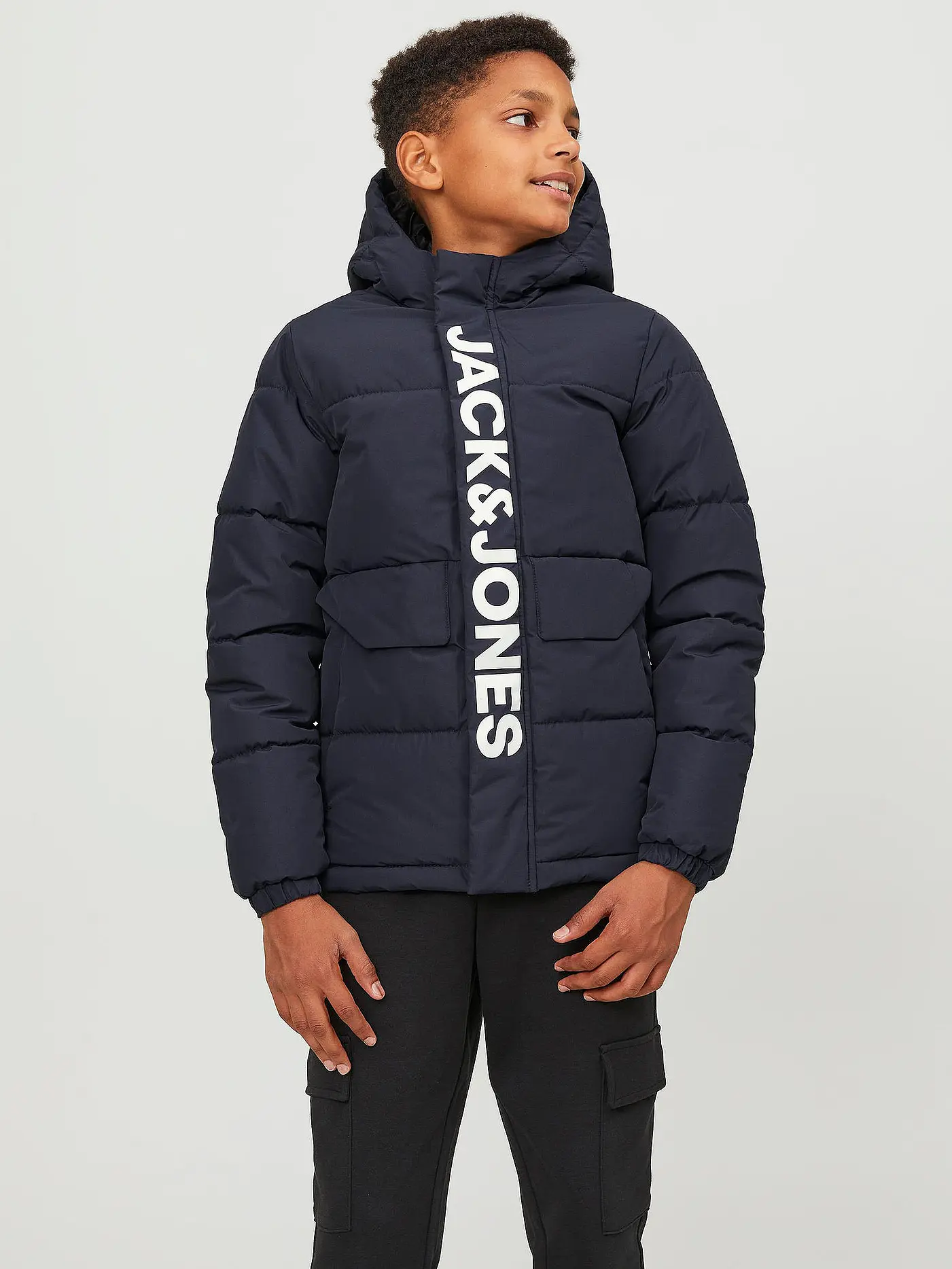 JACK & JONES | Jungen Steppjacke  JCOSPEED  | dunkelblau