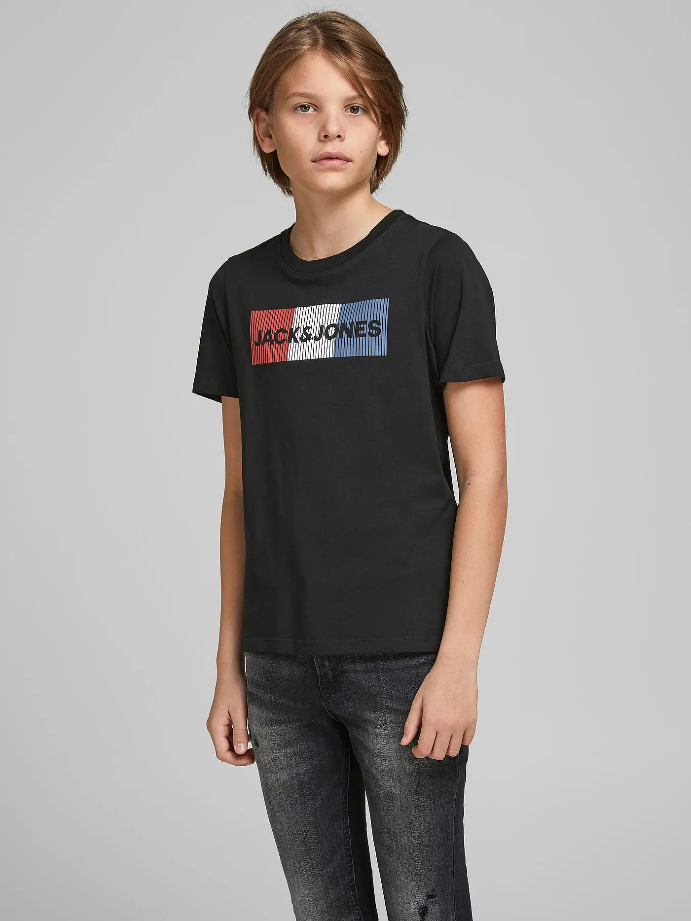 JACK & JONES | Jungen T-Shirt " JJECORP " | schwarz