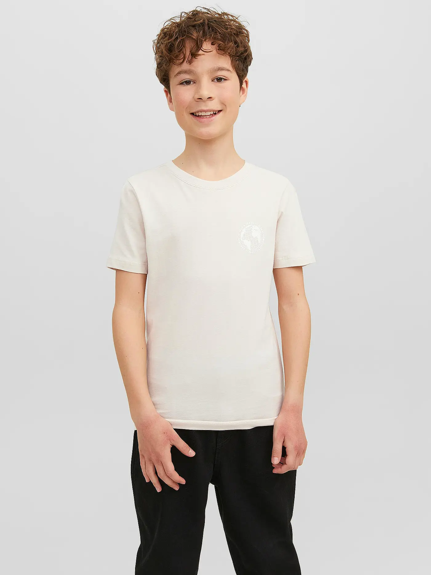 JACK & JONES | Jungen T-Shirt JCOFILO | beige