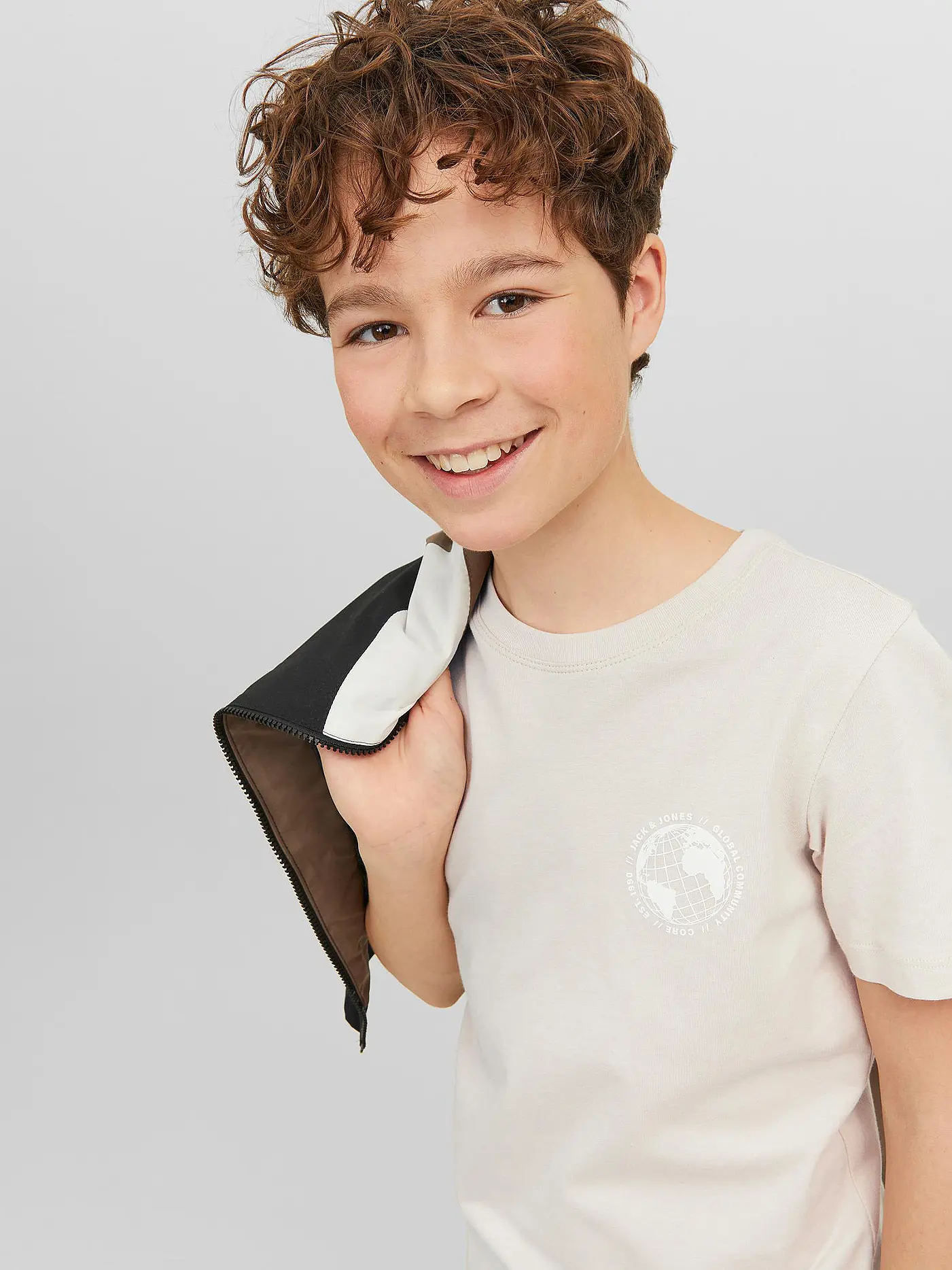 JACK & JONES | Jungen T-Shirt JCOFILO | beige
