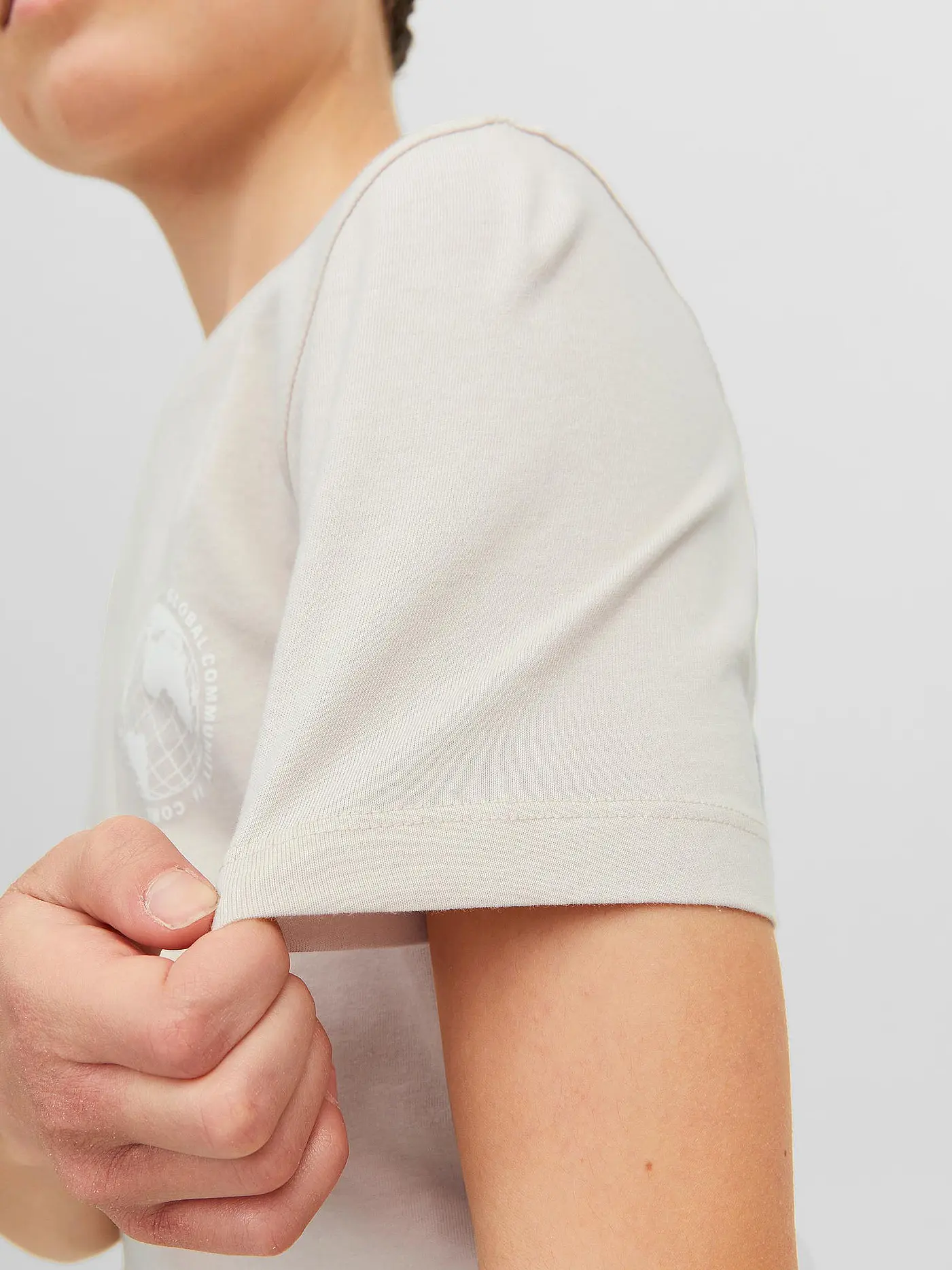 JACK & JONES | Jungen T-Shirt JCOFILO | beige
