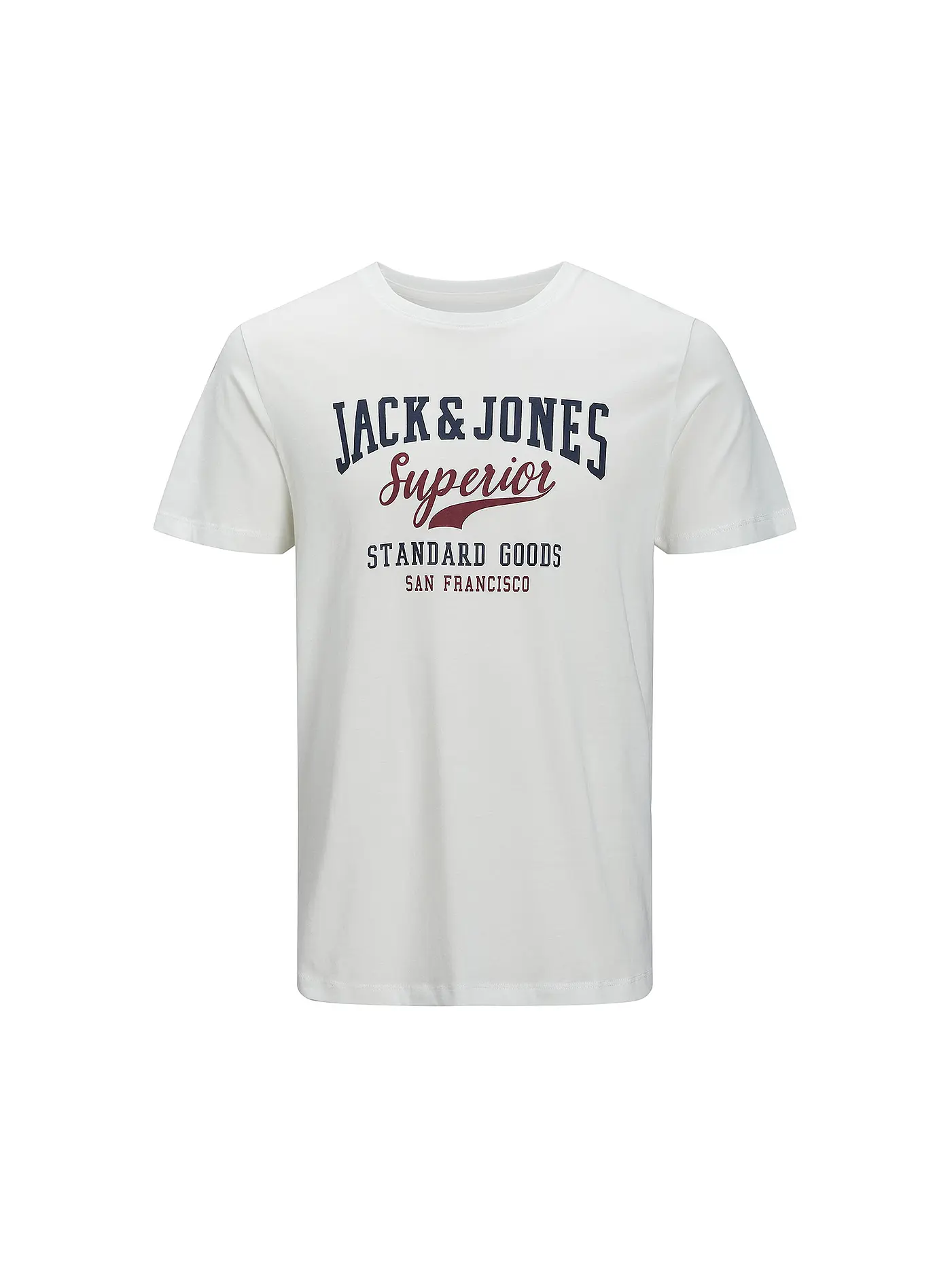 JACK & JONES | Jungen T-Shirt JJELOGO  | weiss