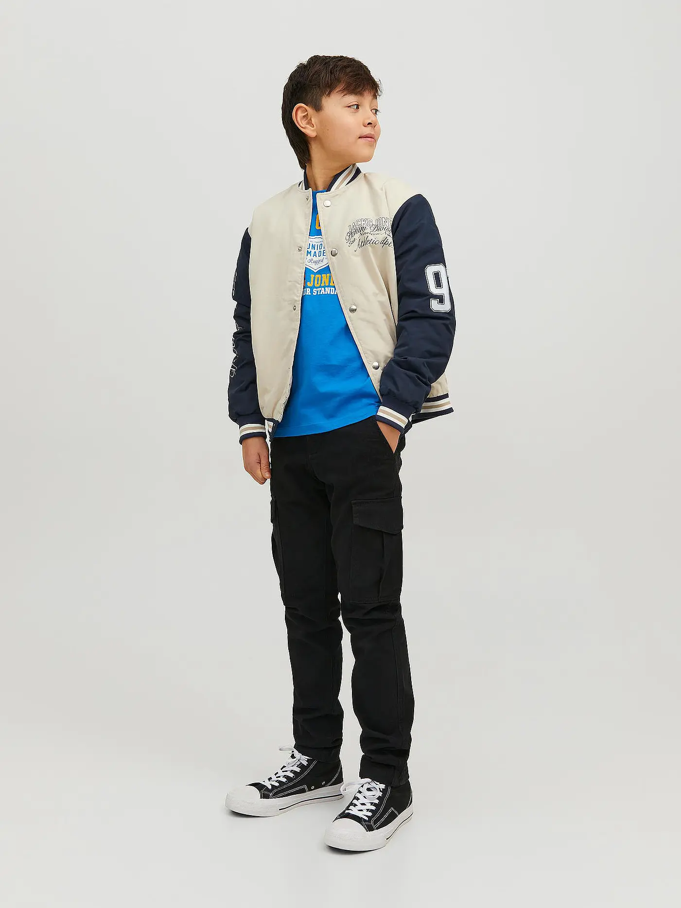 JACK & JONES | Jungen T-Shirt JJELOGO  | blau