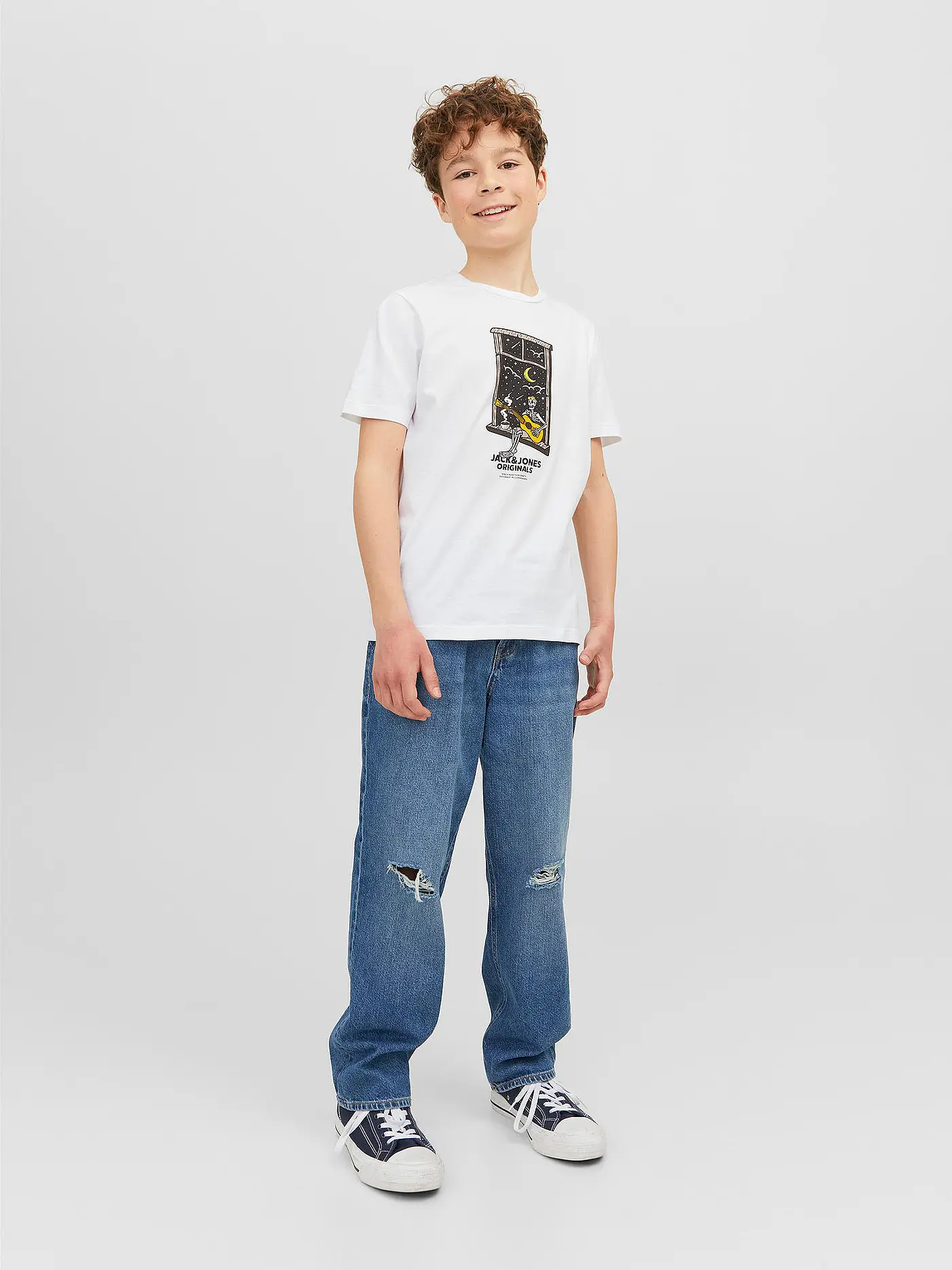 JACK & JONES | Jungen T-Shirt JORAFTERLIFE | weiss