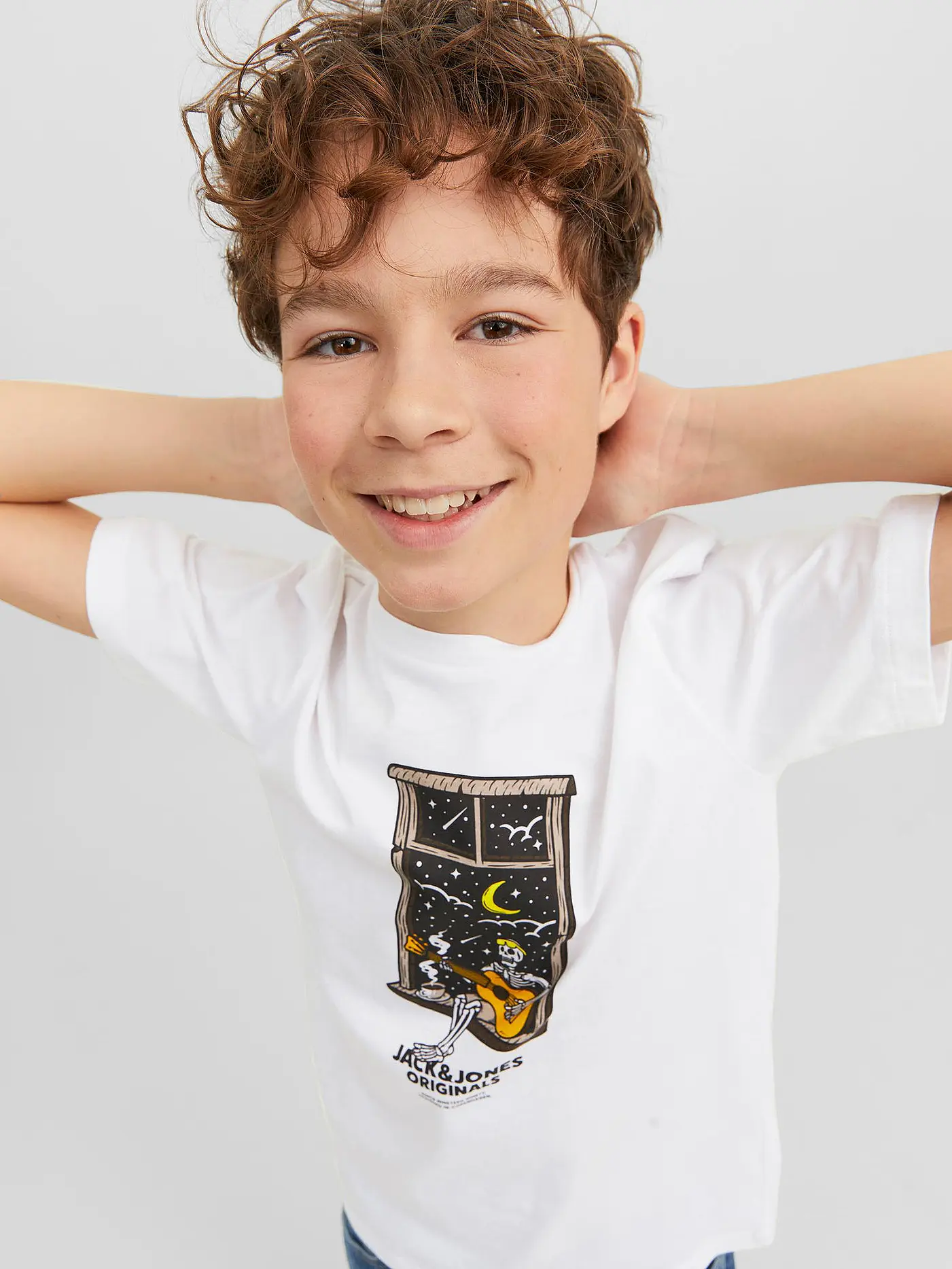 JACK & JONES | Jungen T-Shirt JORAFTERLIFE | weiss