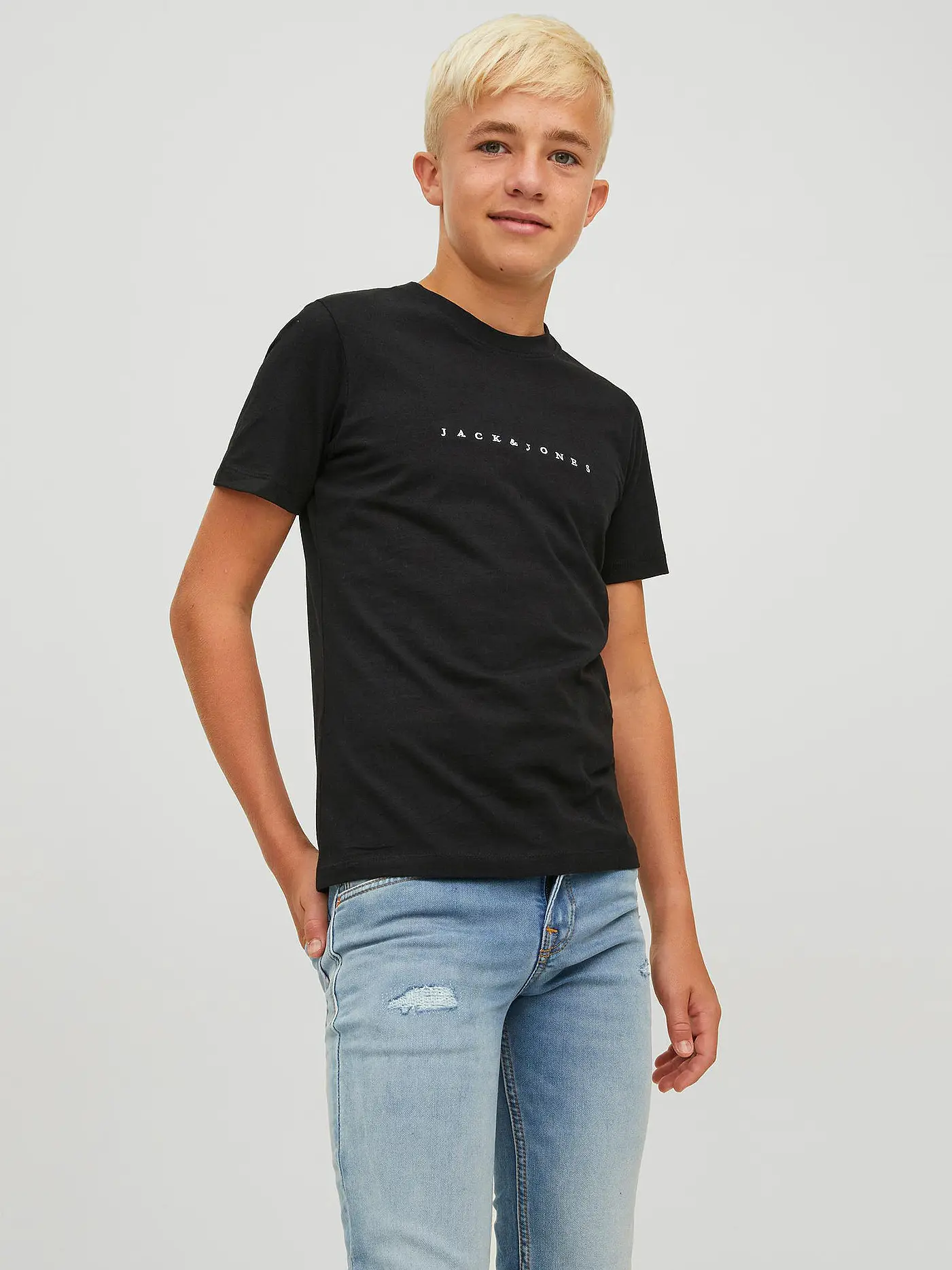 JACK & JONES | Jungen T-Shirt JORCOPENHAGEN  | schwarz