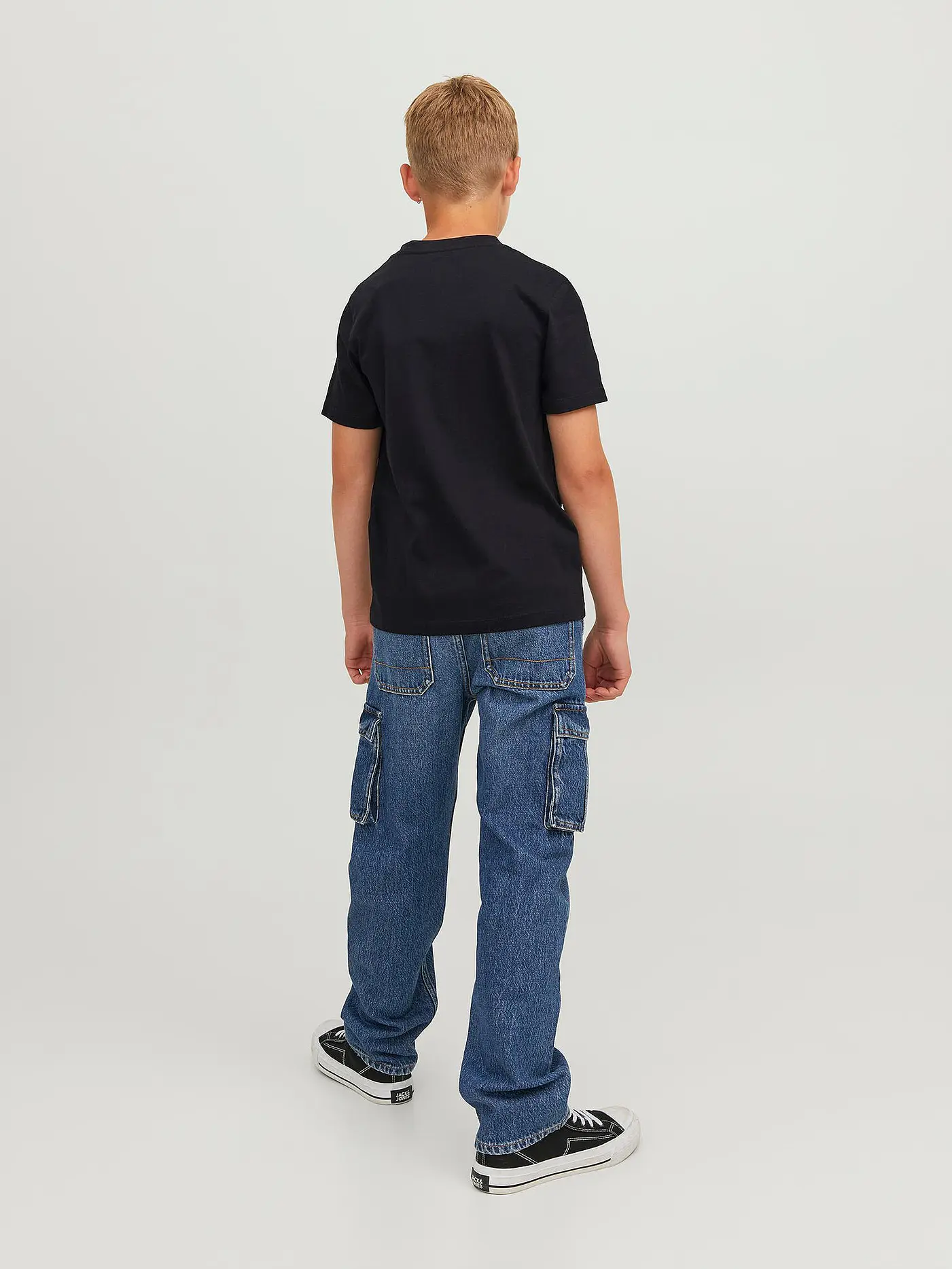 JACK & JONES | Jungen T-Shirt JORVESTERBRO | schwarz